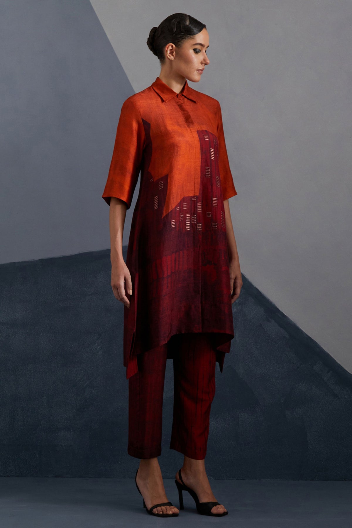 Omen Rust Tunic Set
