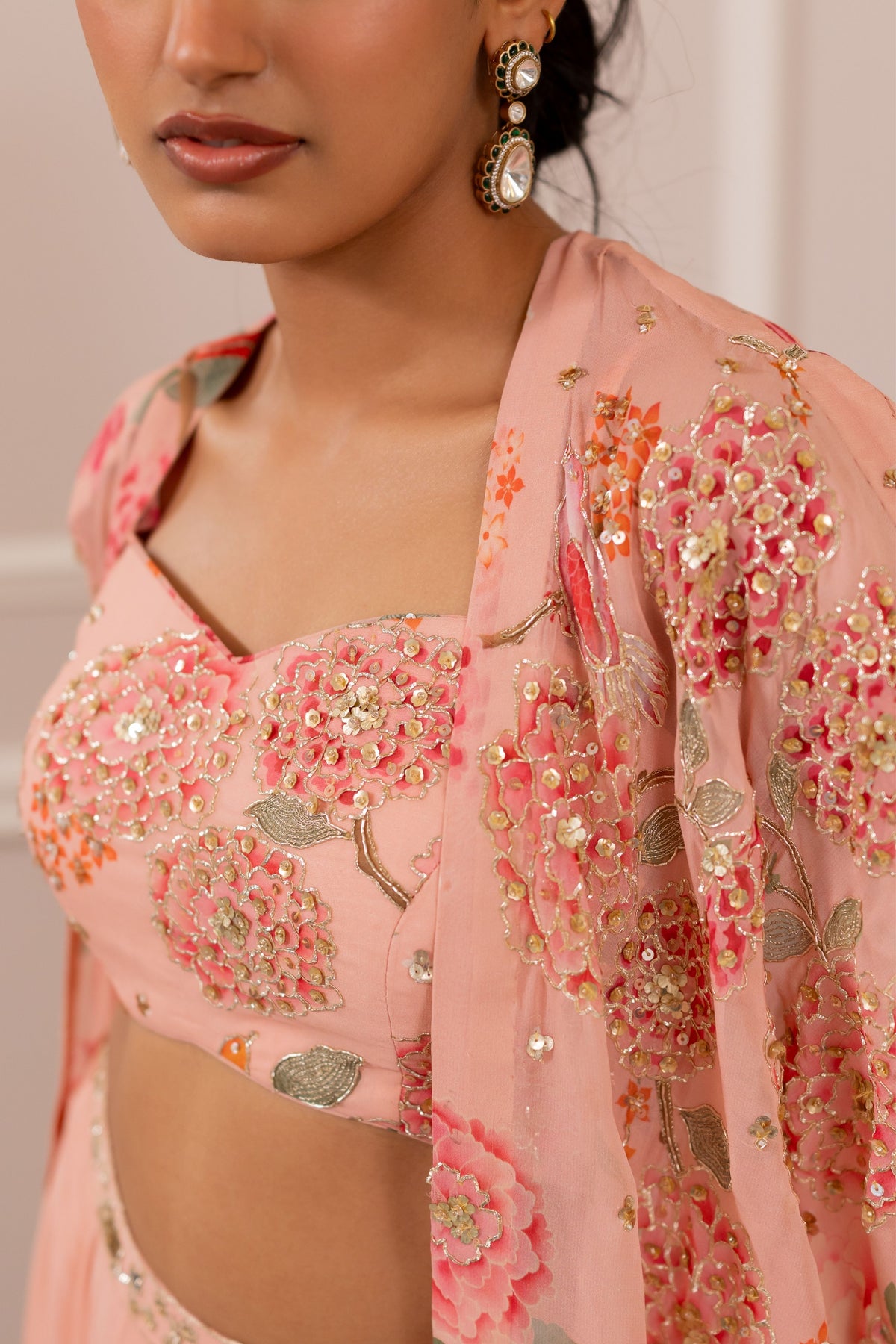 Shelly Pink Jacket Set