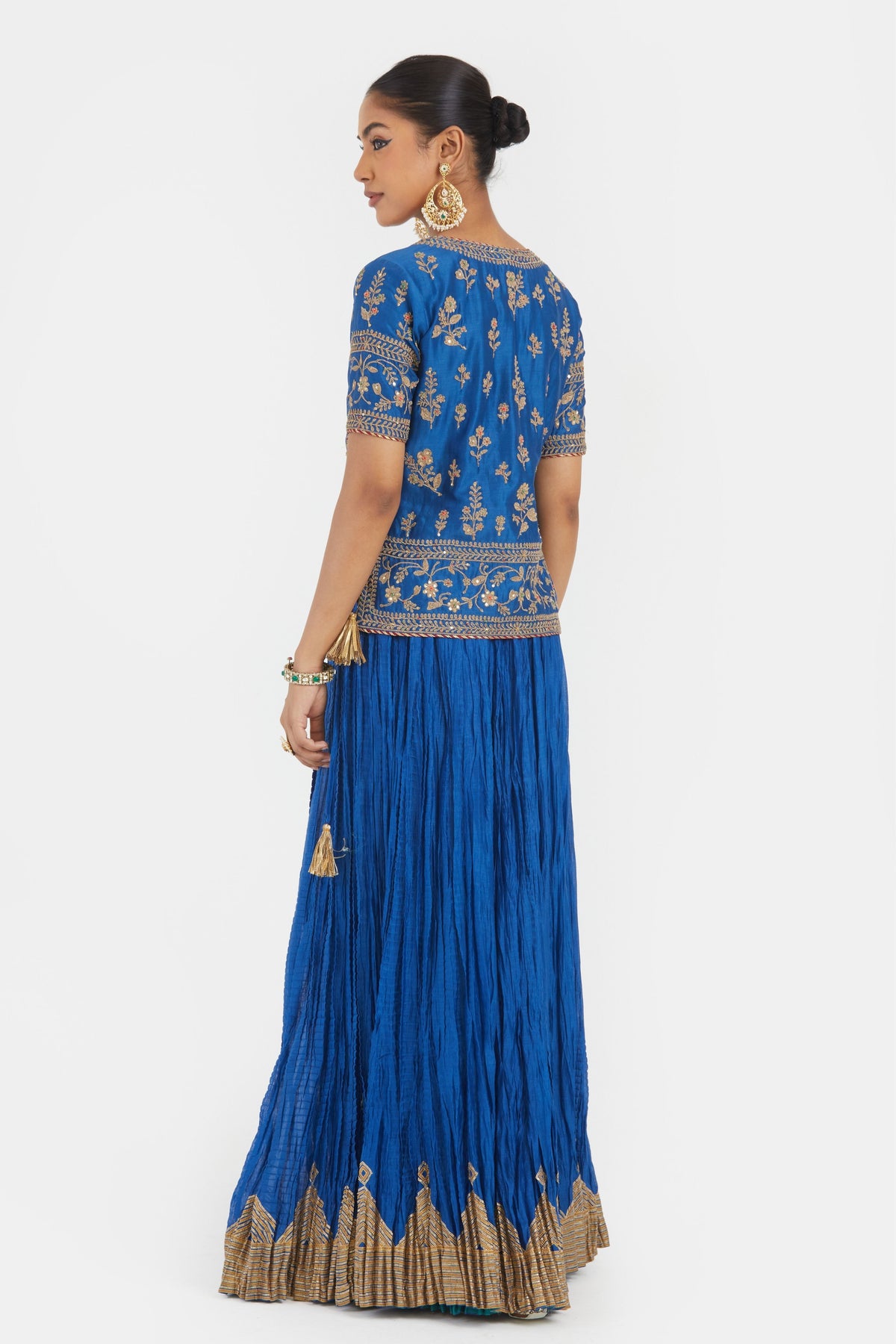 Blue Lehenga Set