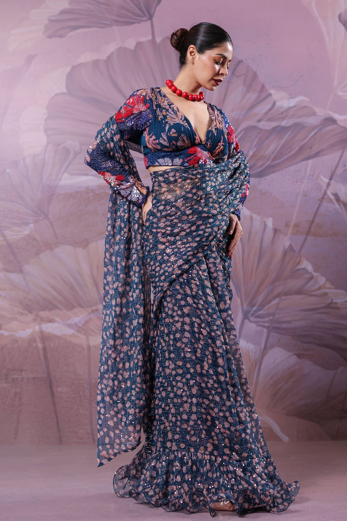 Calcutta Jhilmil Saree