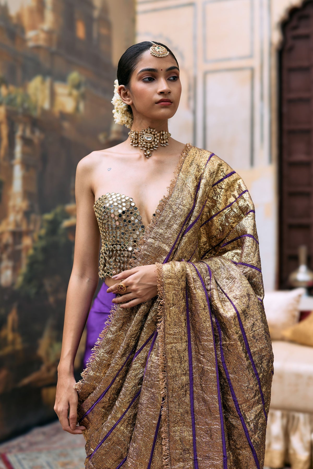 Svarnaalata Saree Set