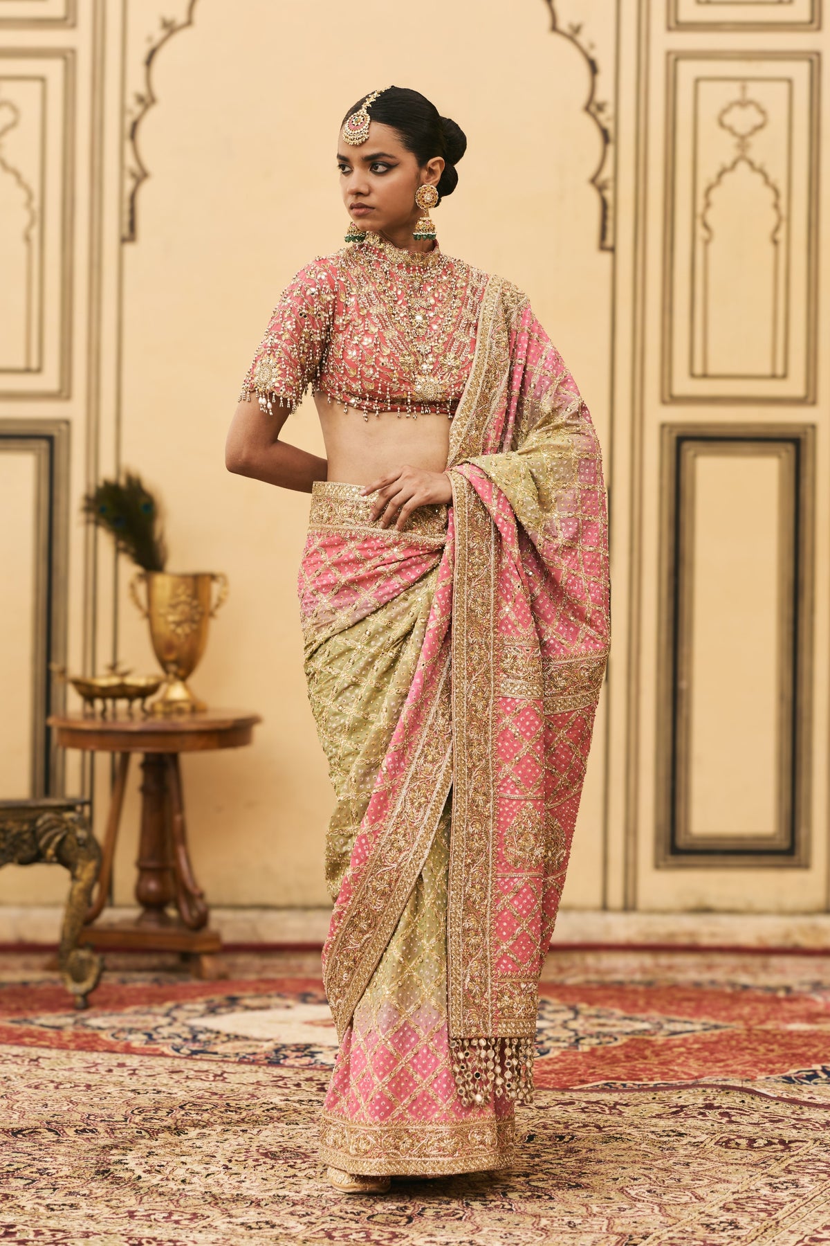 Gulnaar Saree Set