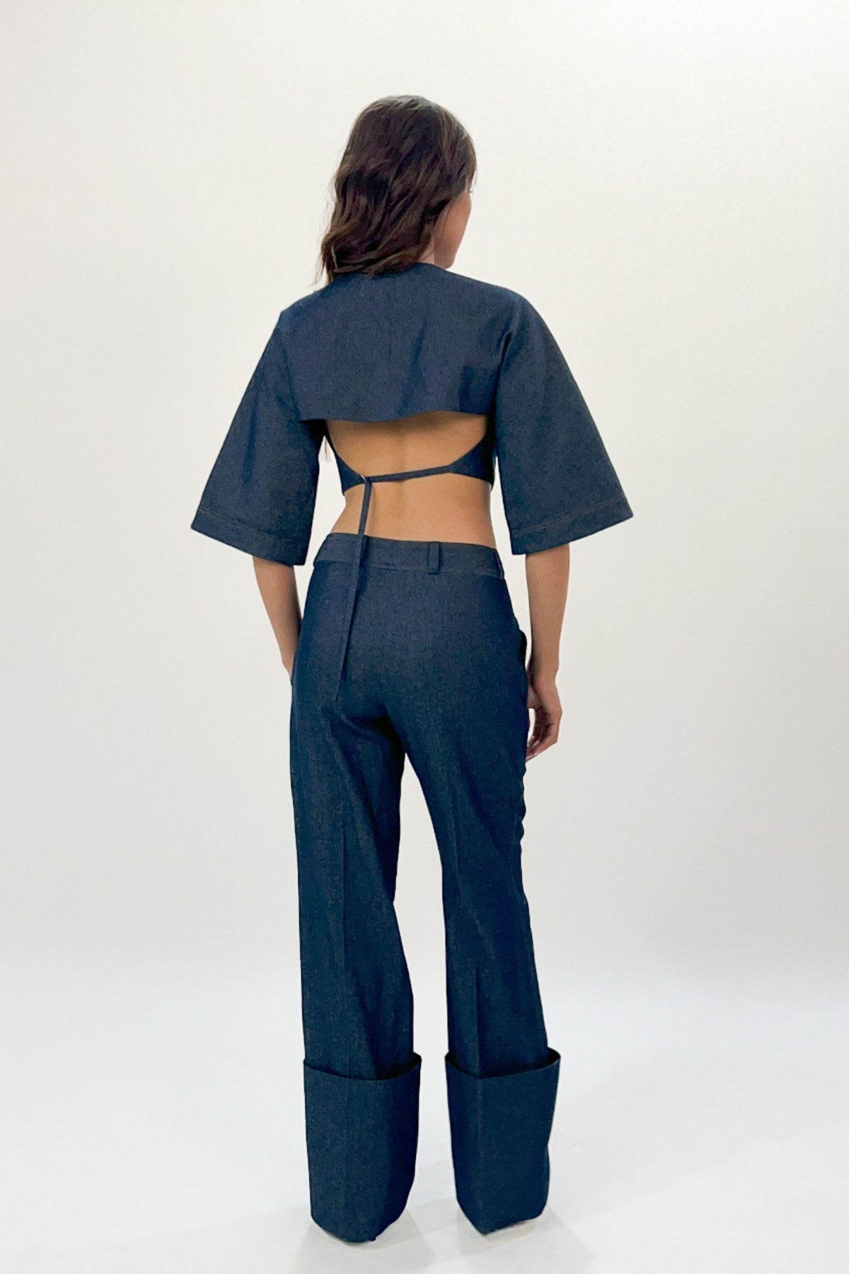 Folded Hem Pants