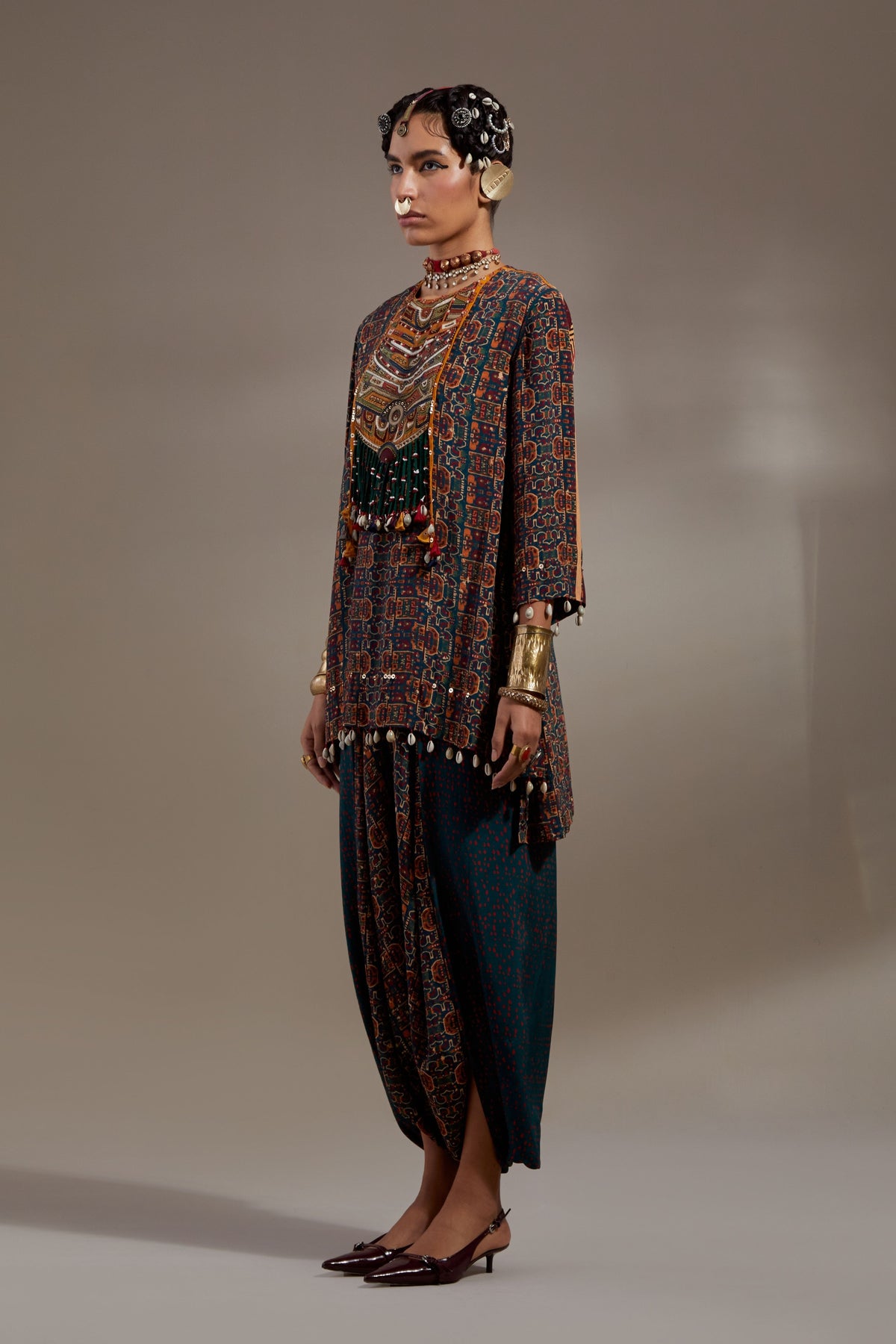 Hara Mitra Short Kurta Set