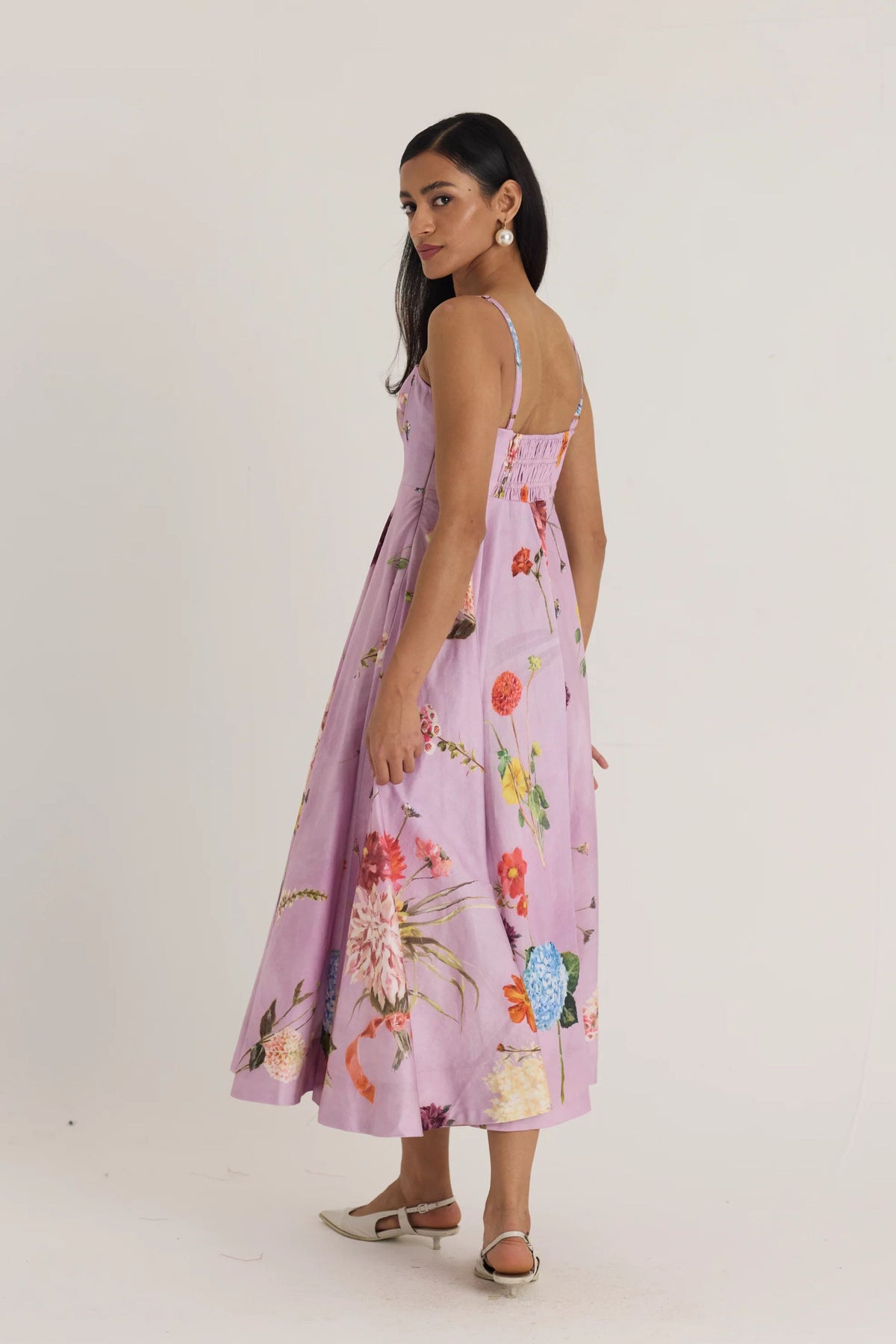 Giggle Berry Flared Bralette Dress
