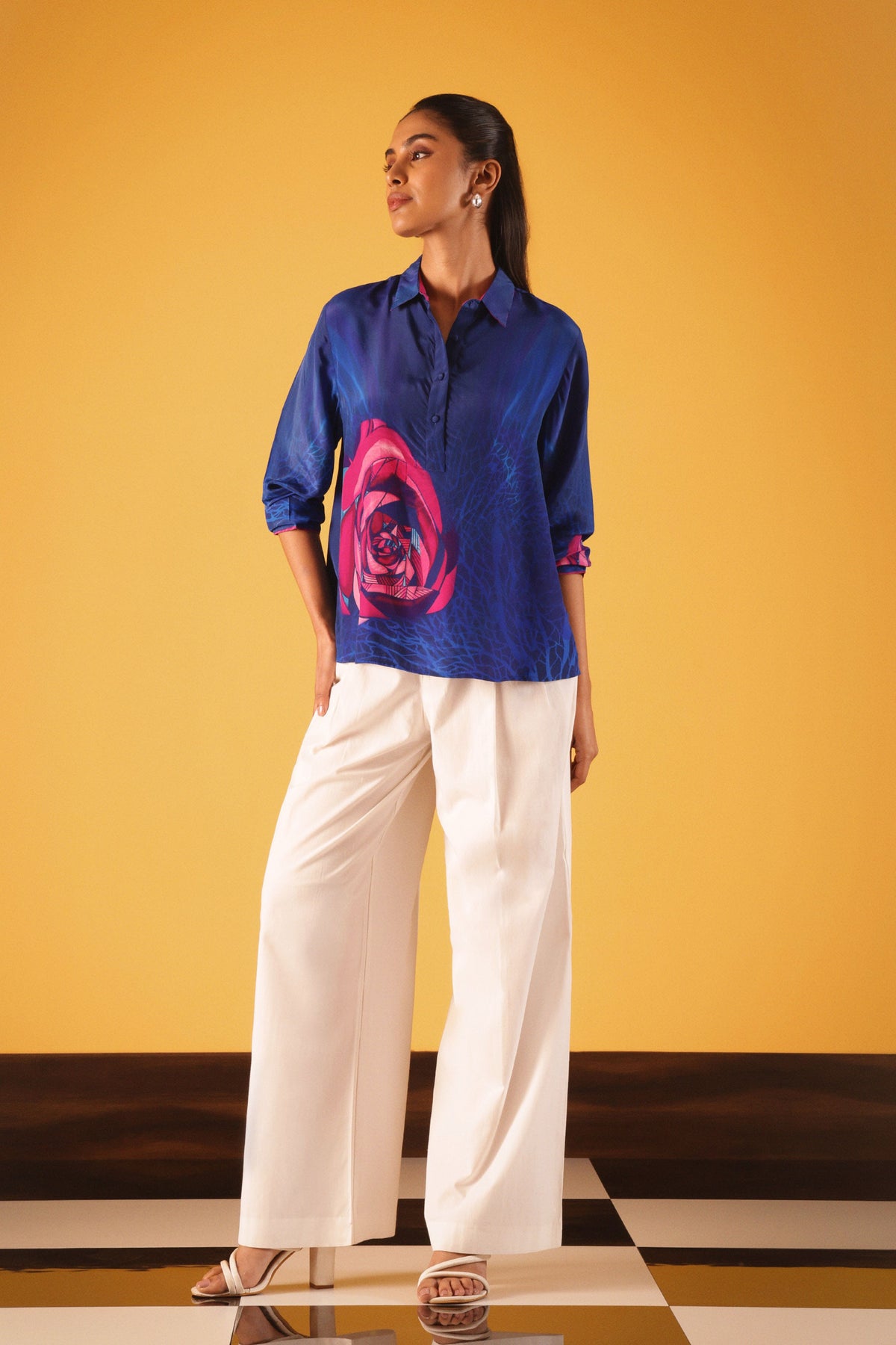 Damascus Rose Top