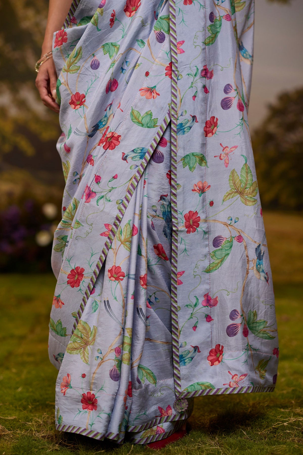 Fig n Fable Lilac Saree