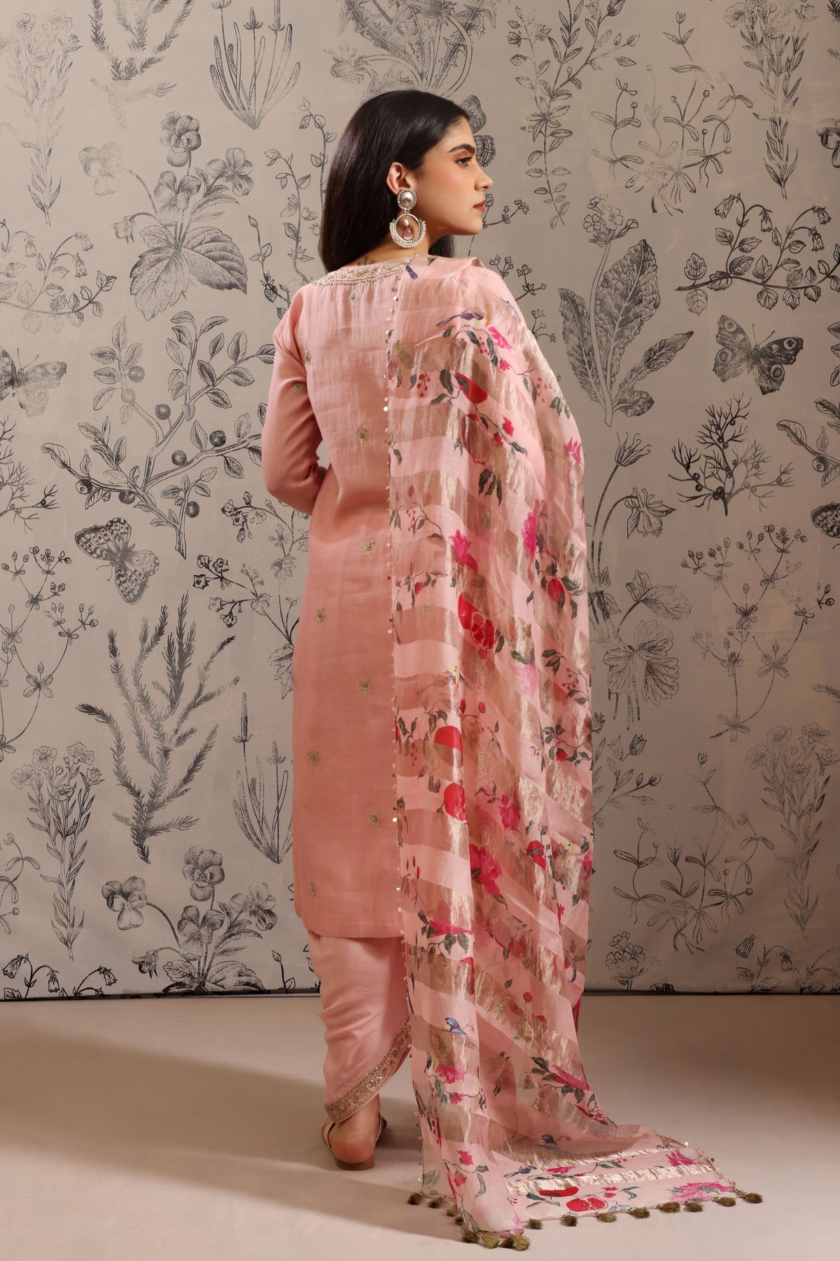 Anaar Pink Kurta Set
