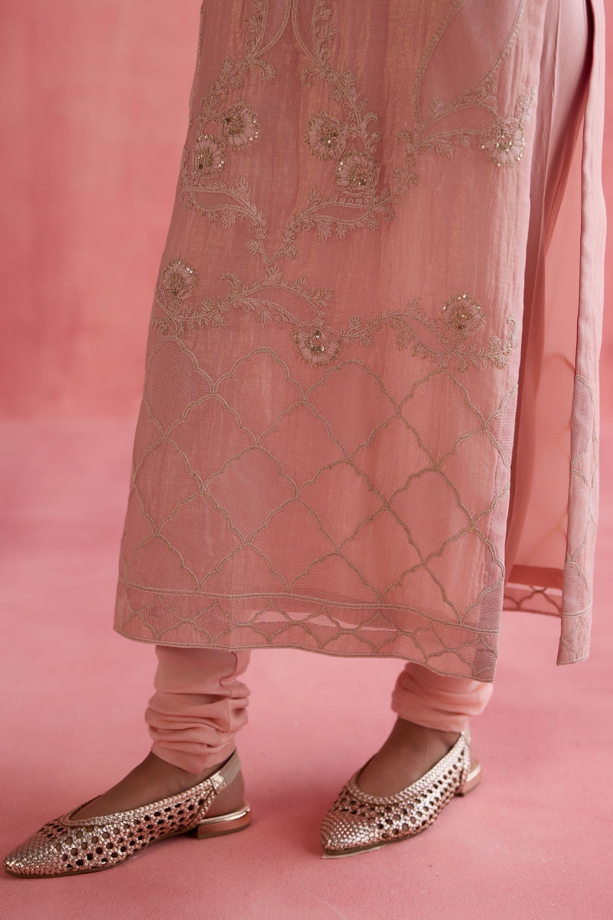 Khwaab Pink Kurta Set