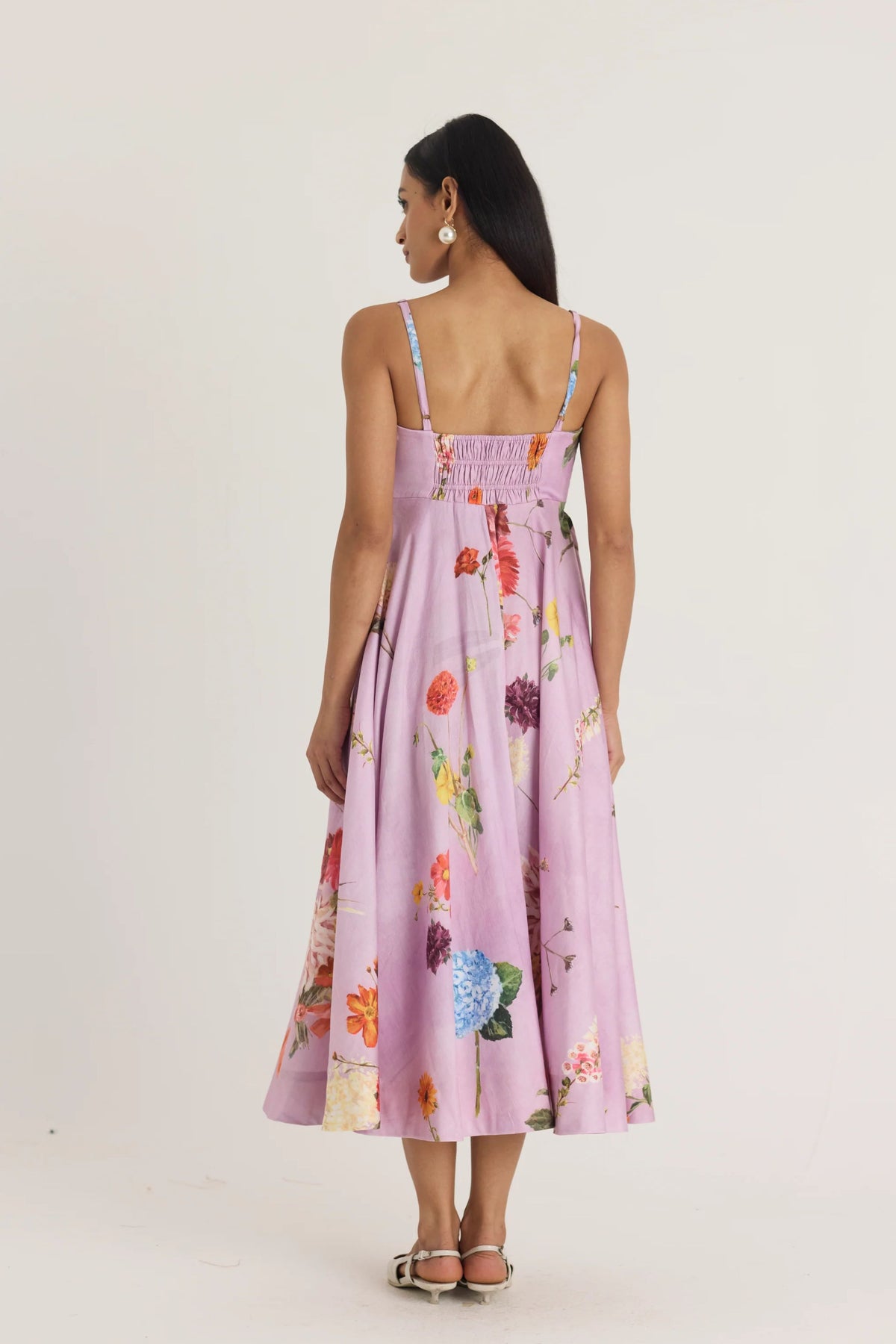 Giggle Berry Flared Bralette Dress