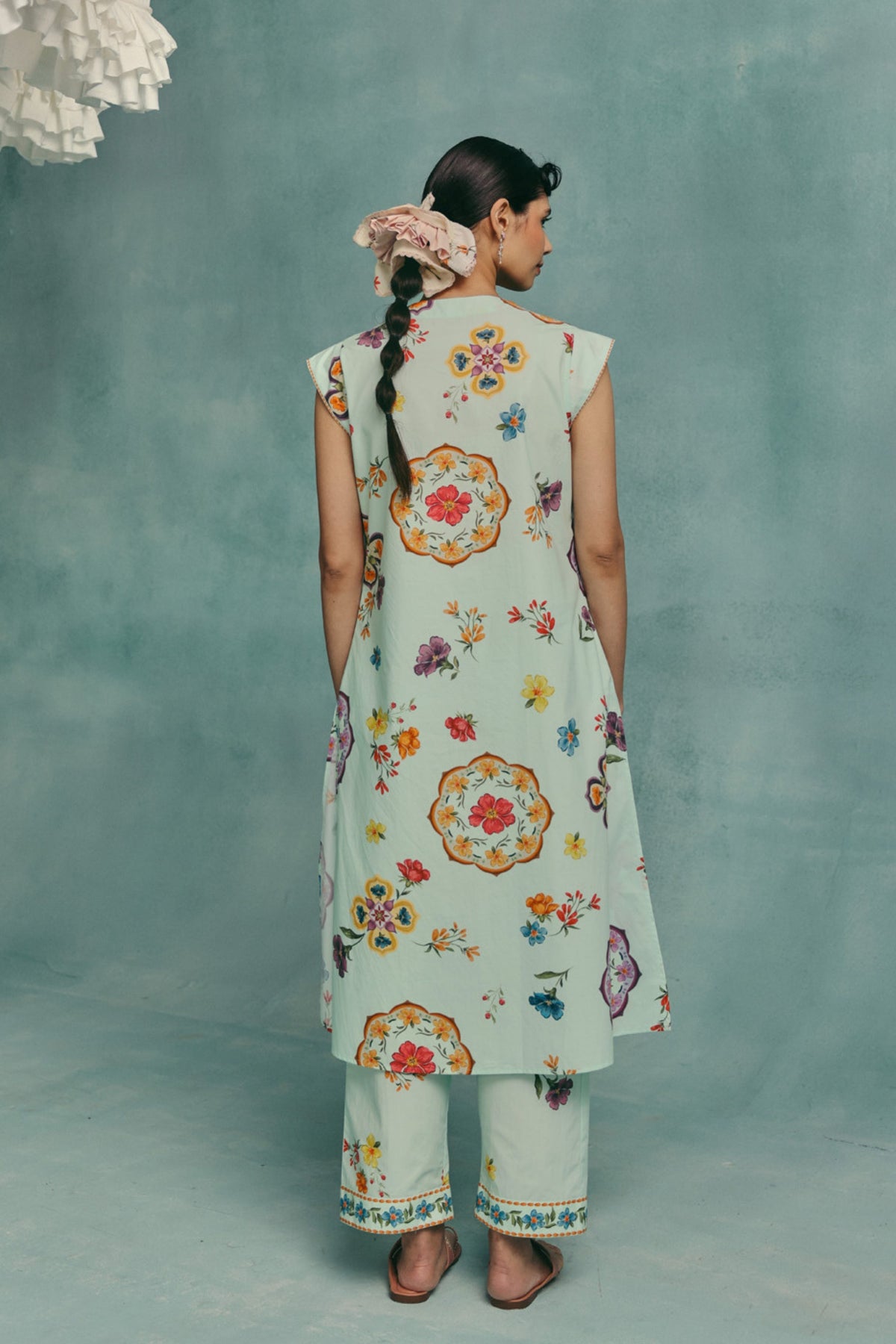 Daisy Blue Kurta Set