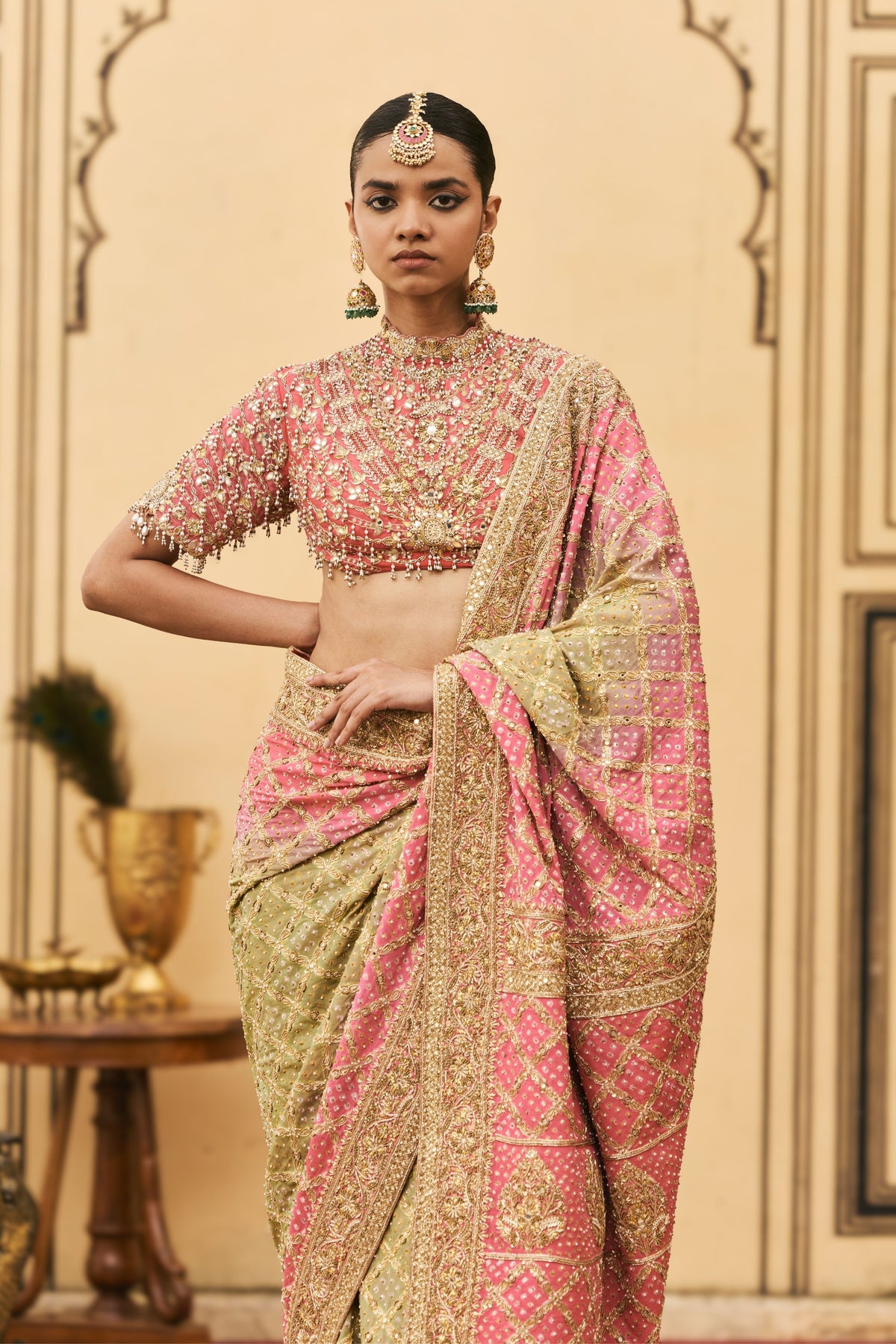 Gulnaar Saree Set