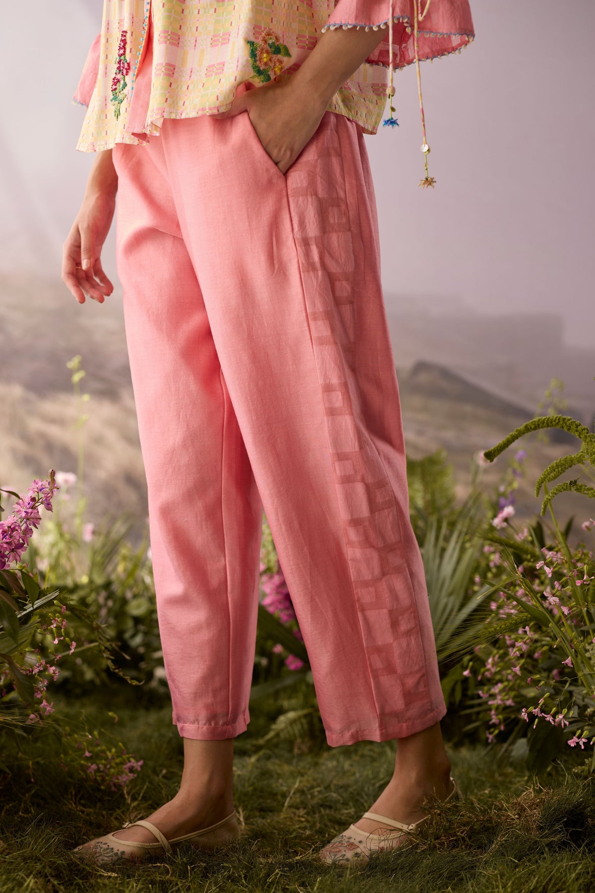 Rose Beaded Shirt