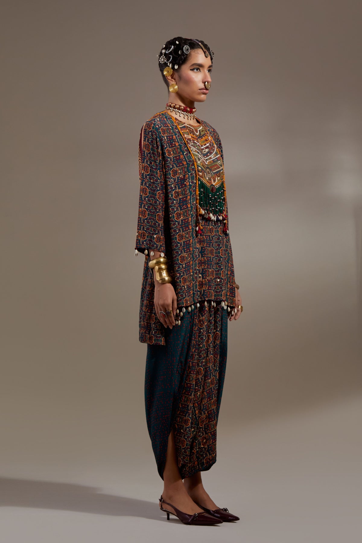 Hara Mitra Short Kurta Set