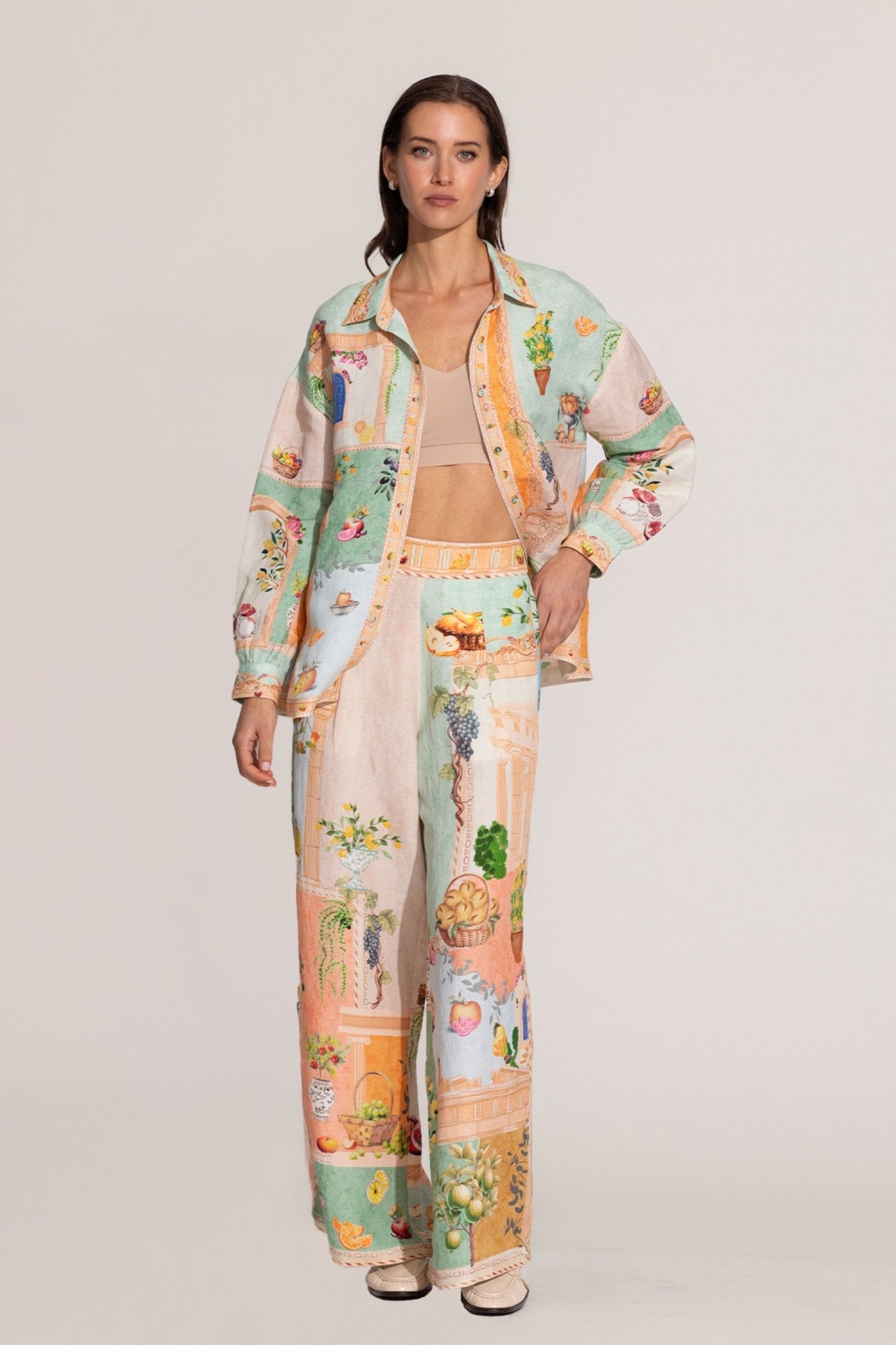 Masha Wide Leg Pants - Ranna Gill - Elahe