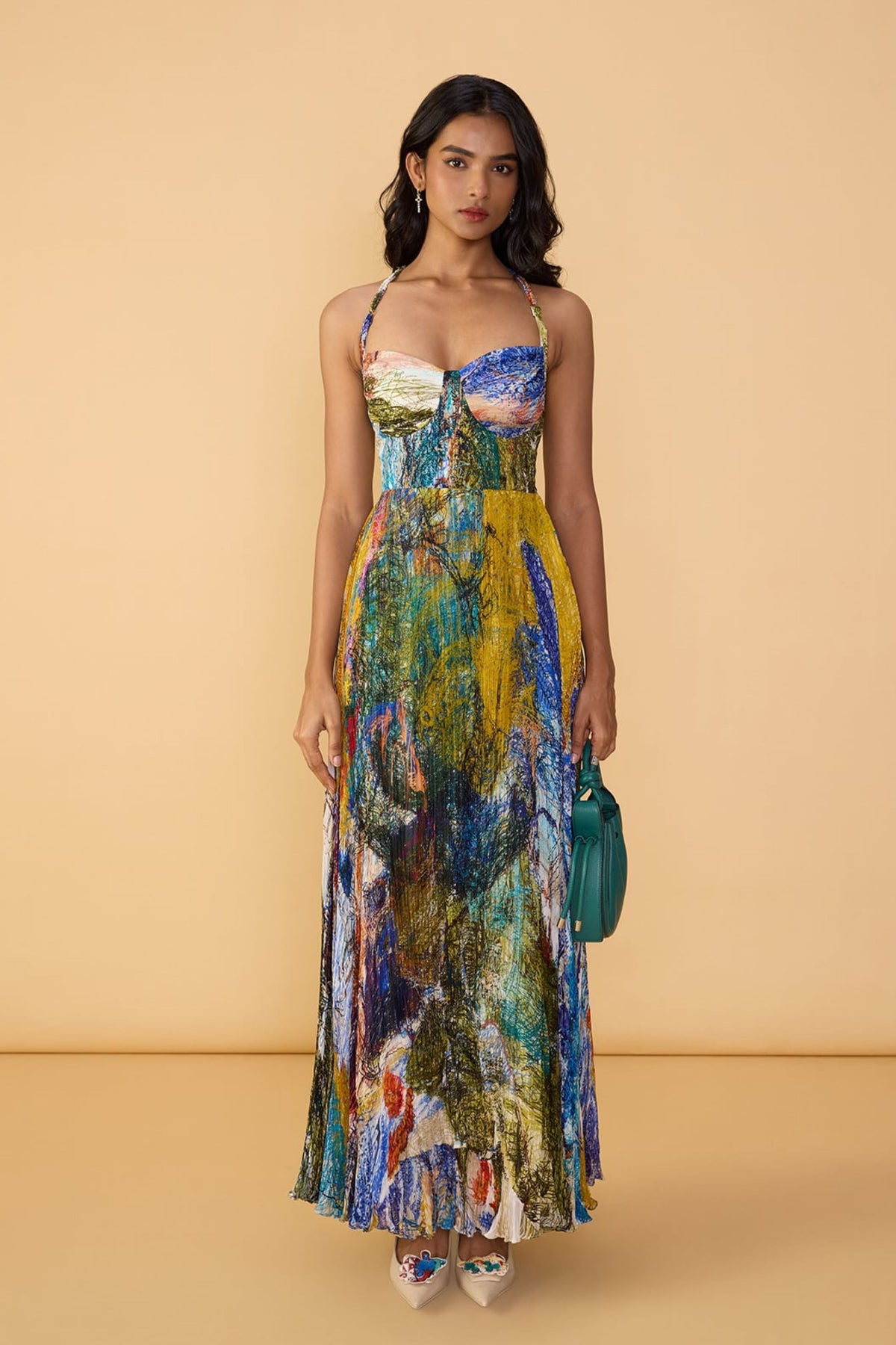 Scribble Dense Kiara Dress