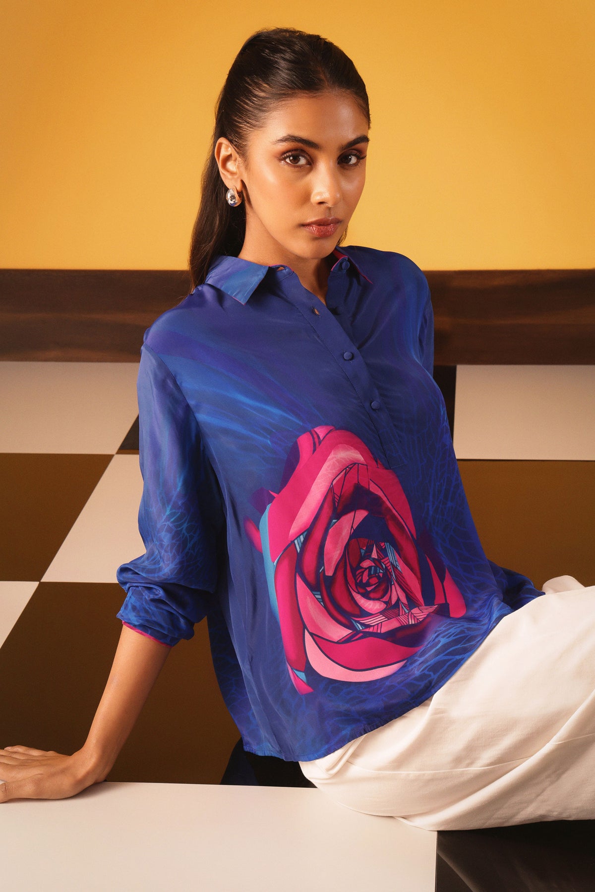 Damascus Rose Top