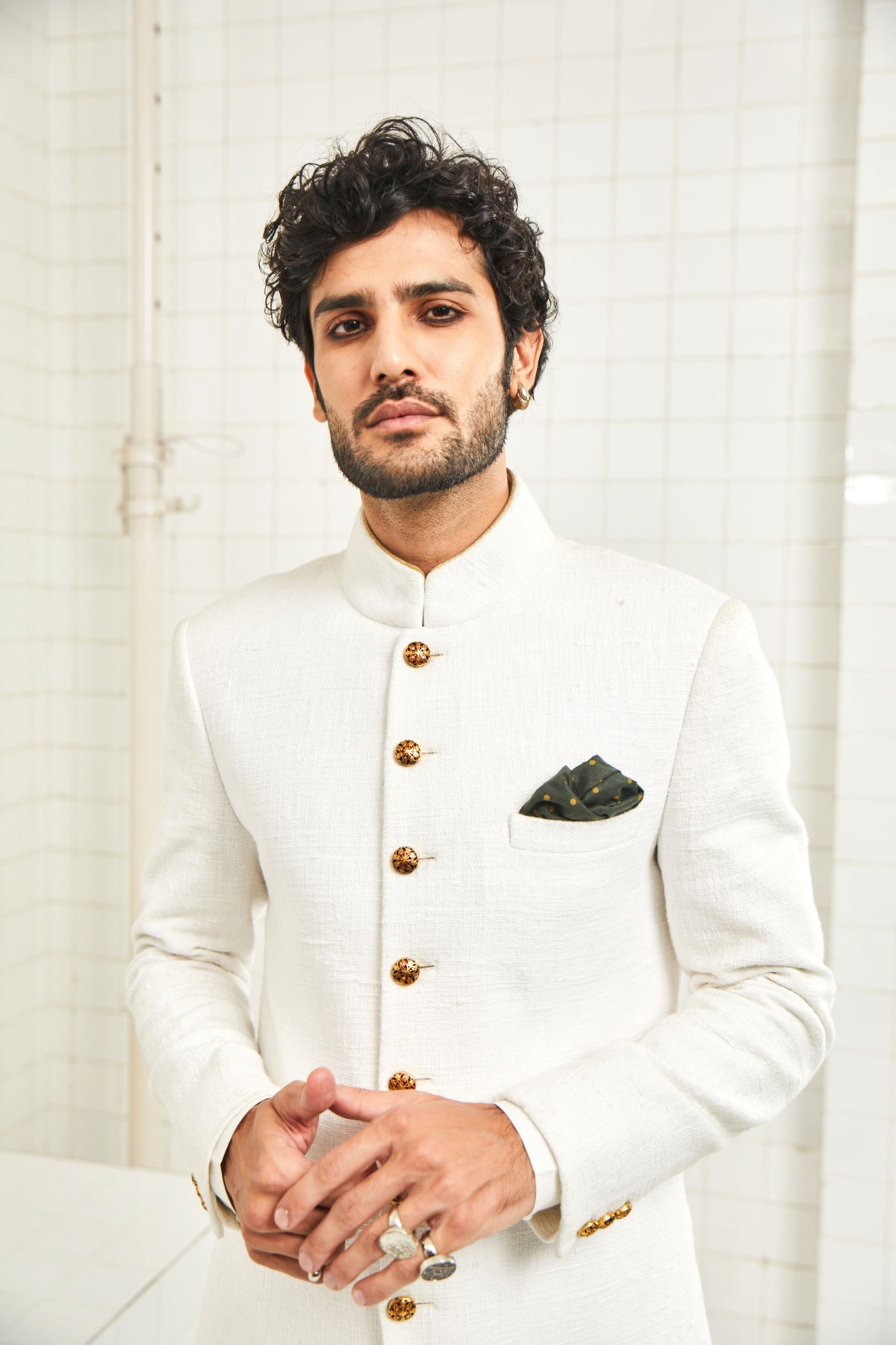 Ivory Narwariya Sherwani
