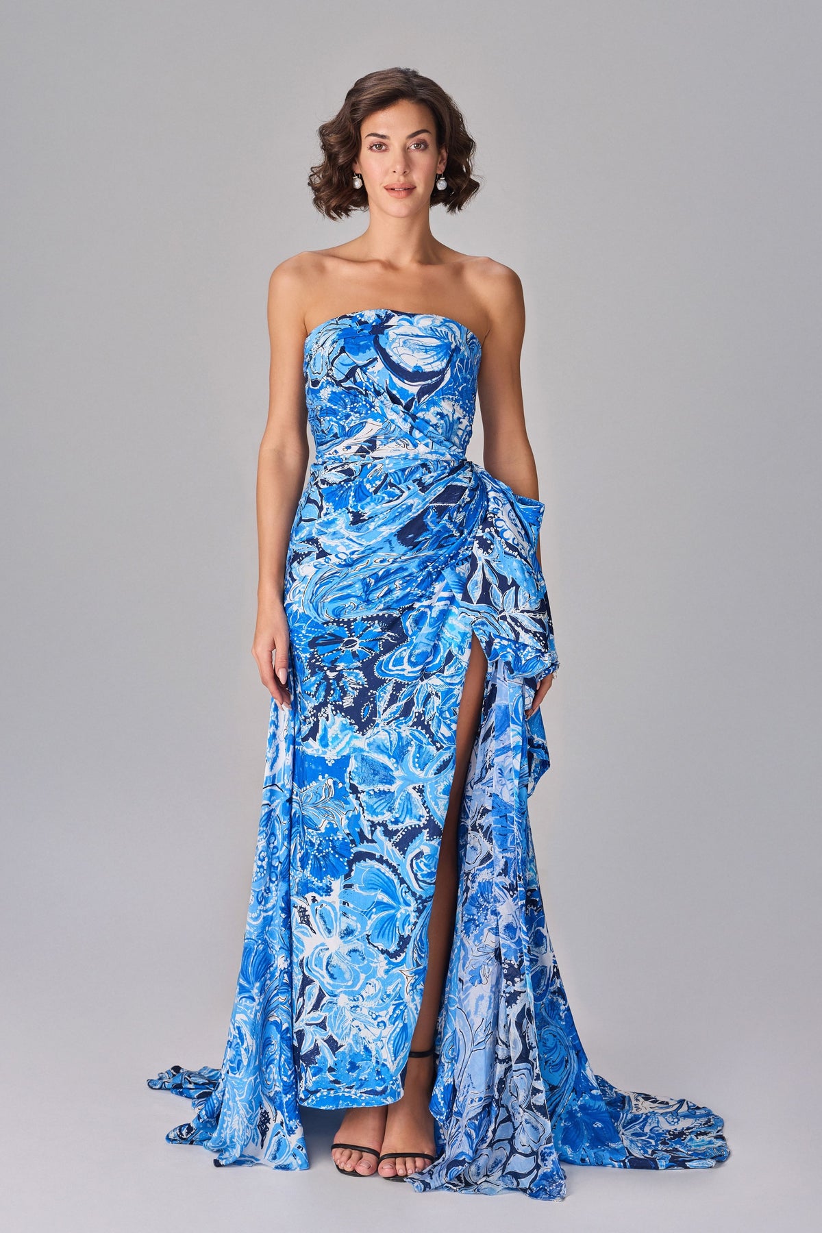 Ocean Flowers Ocean Dress
