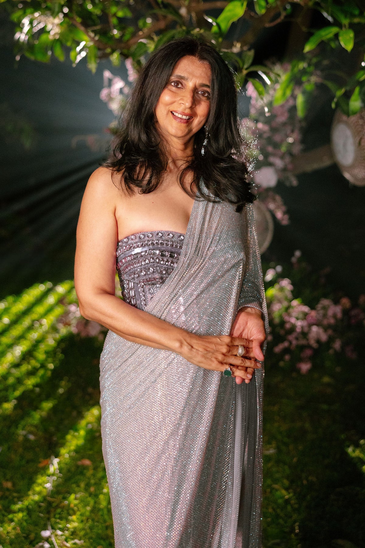 Lilac Lumina Draped Set