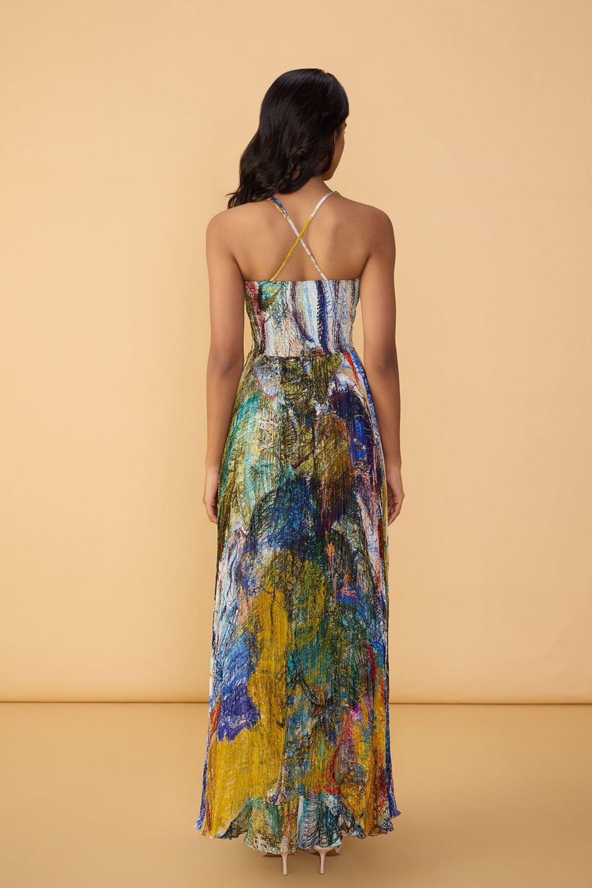 Scribble Dense Kiara Dress