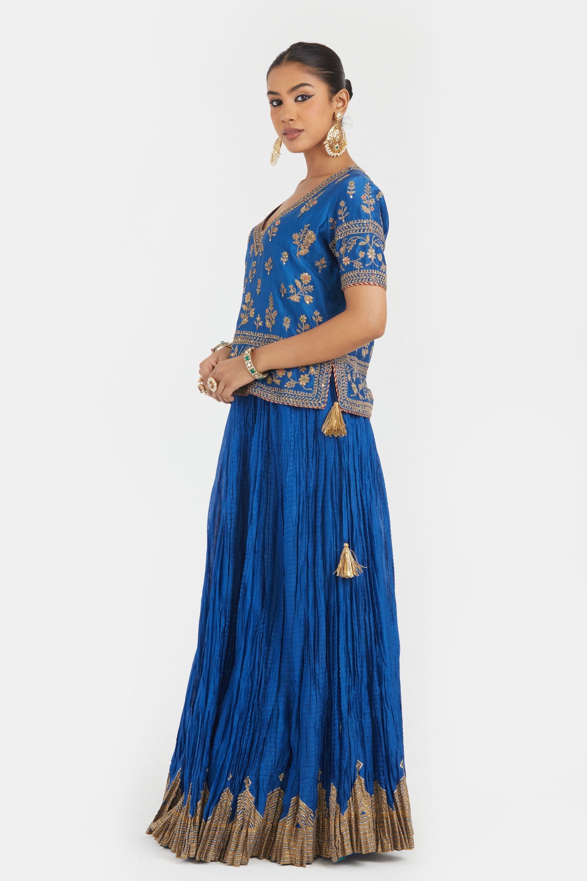 Blue Lehenga Set
