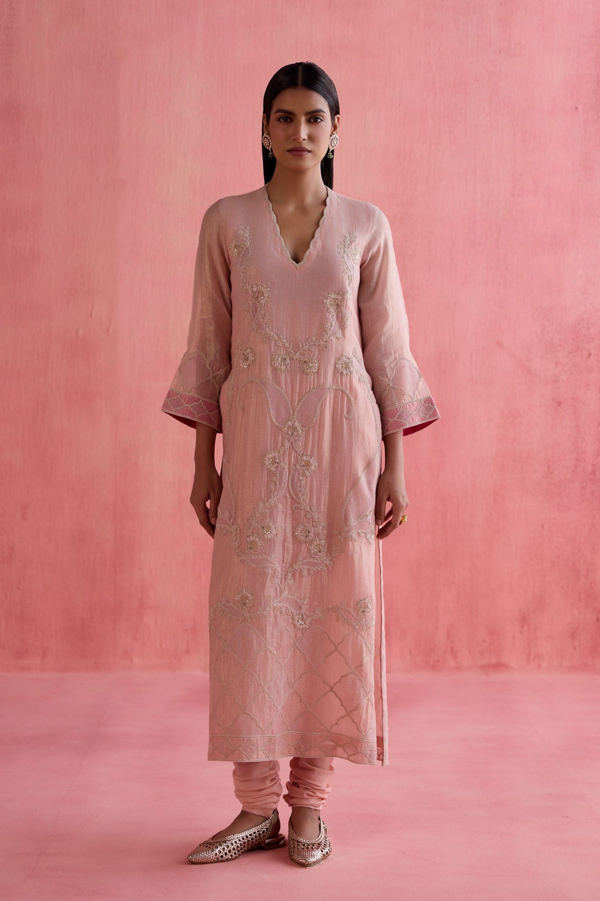 Khwaab Pink Kurta Set