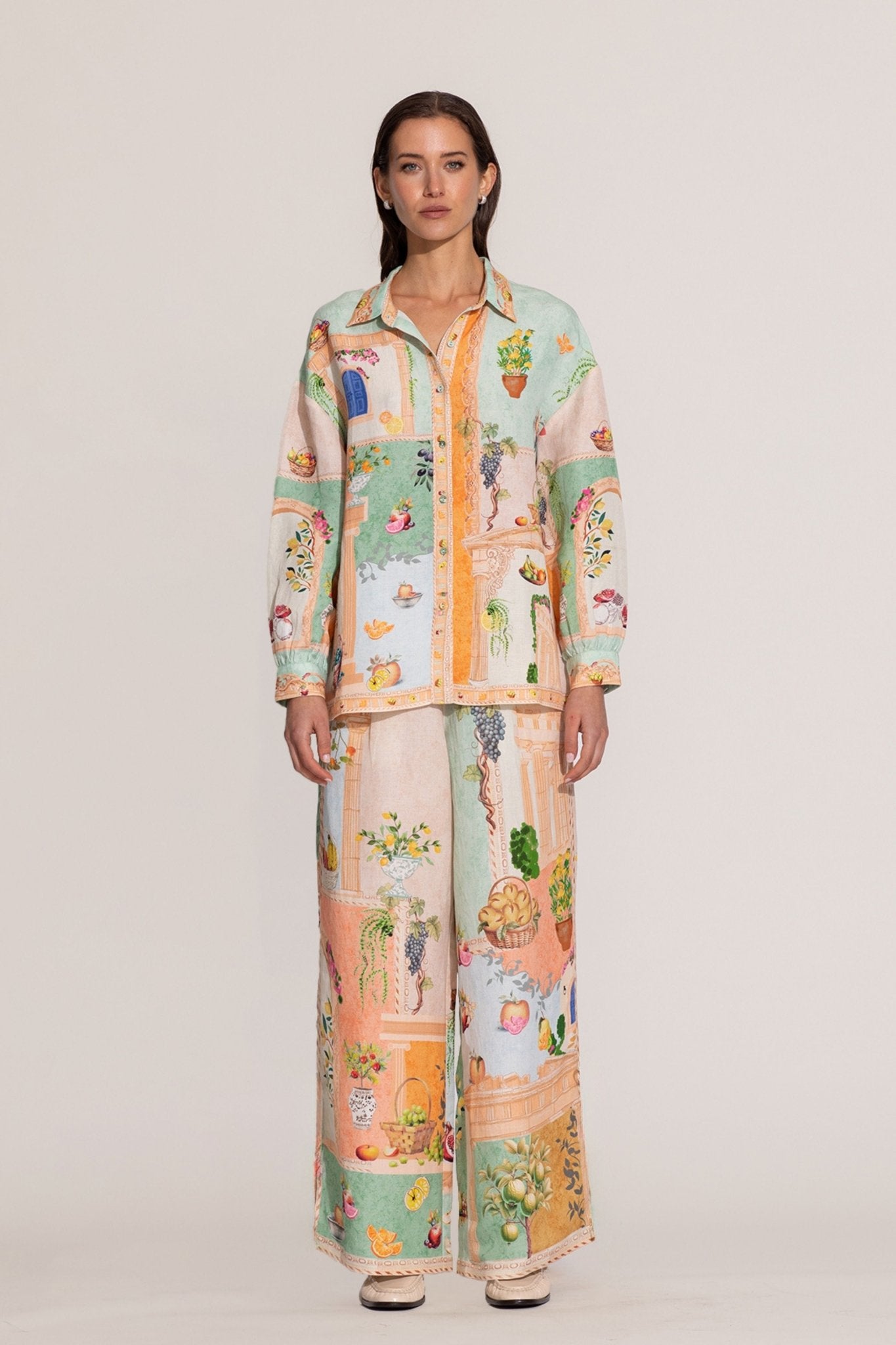 Elysia Buttondown Shirt - Ranna Gill - Elahe