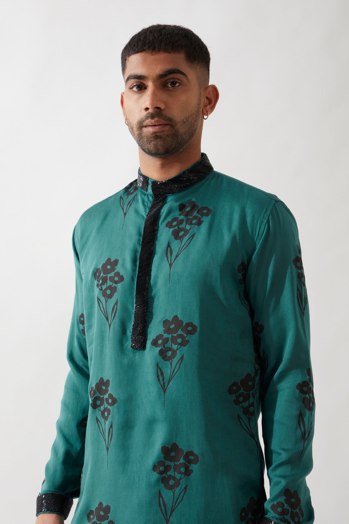 Zane Farm Emerald Kurta Set