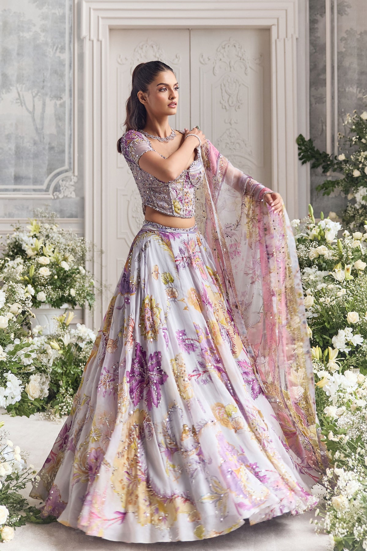 Wafiya Lehenga Set