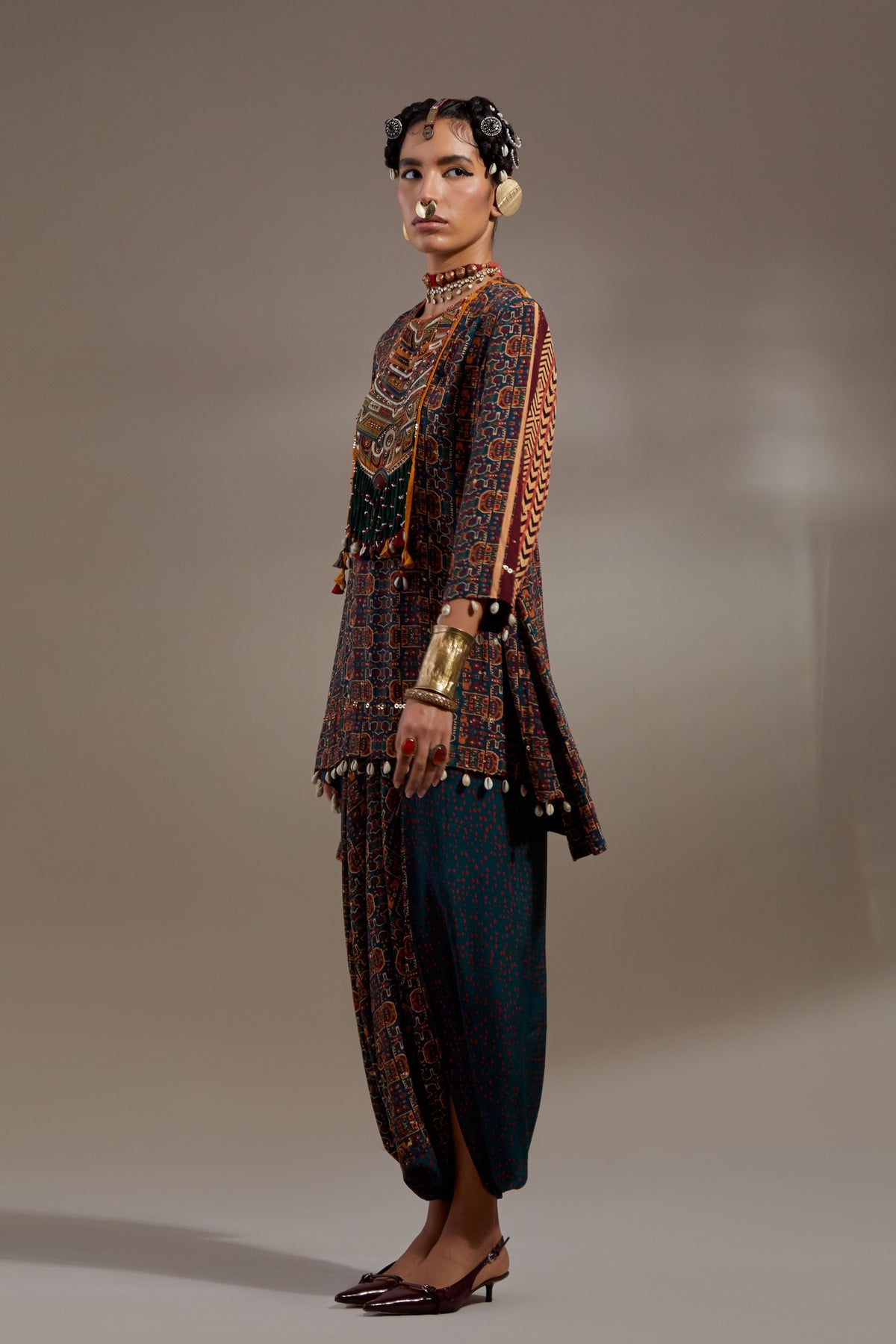 Hara Mitra Short Kurta Set