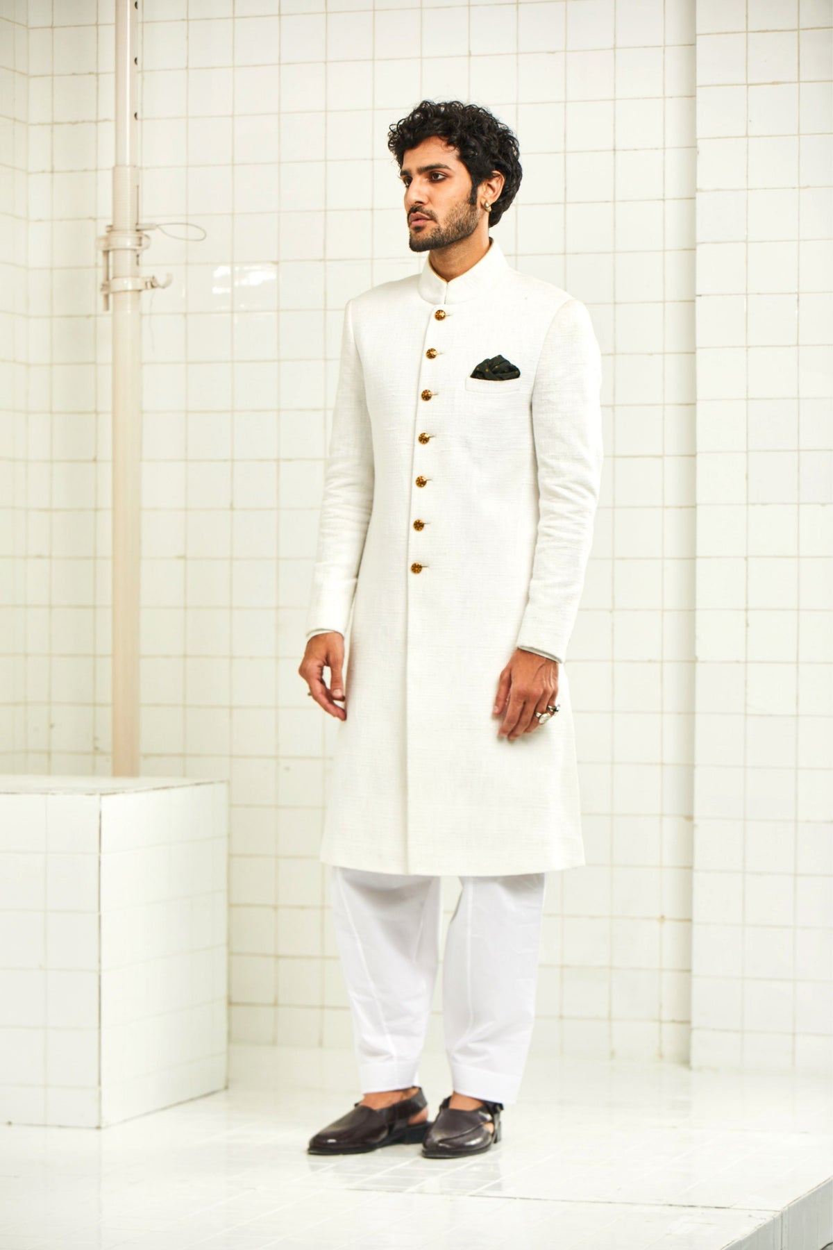 Ivory Narwariya Sherwani