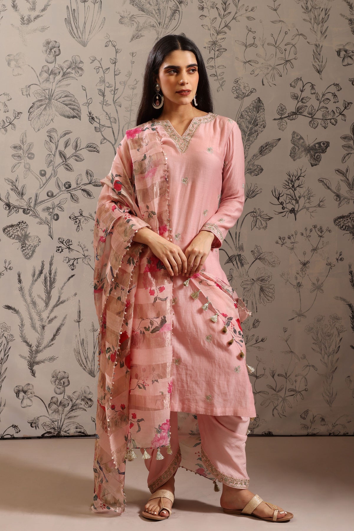 Anaar Pink Kurta Set