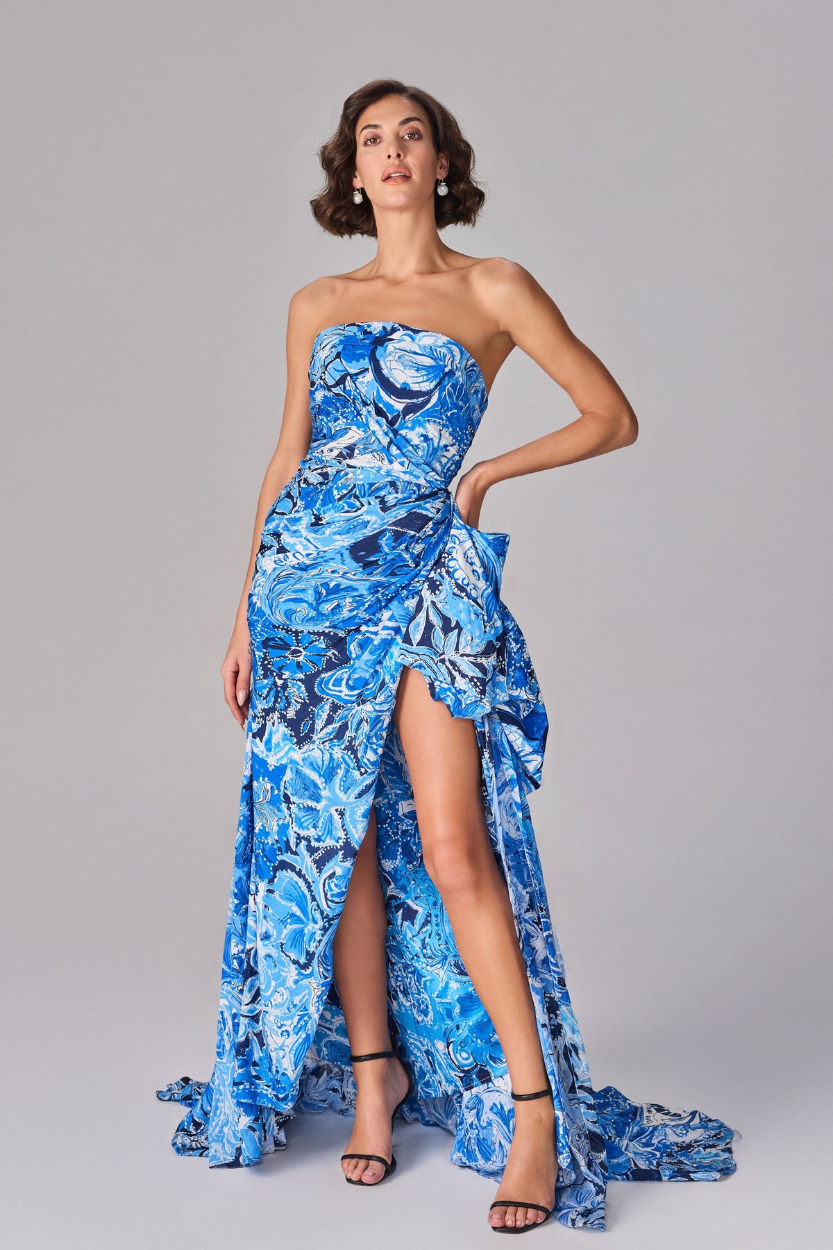 Ocean Flowers Ocean Dress