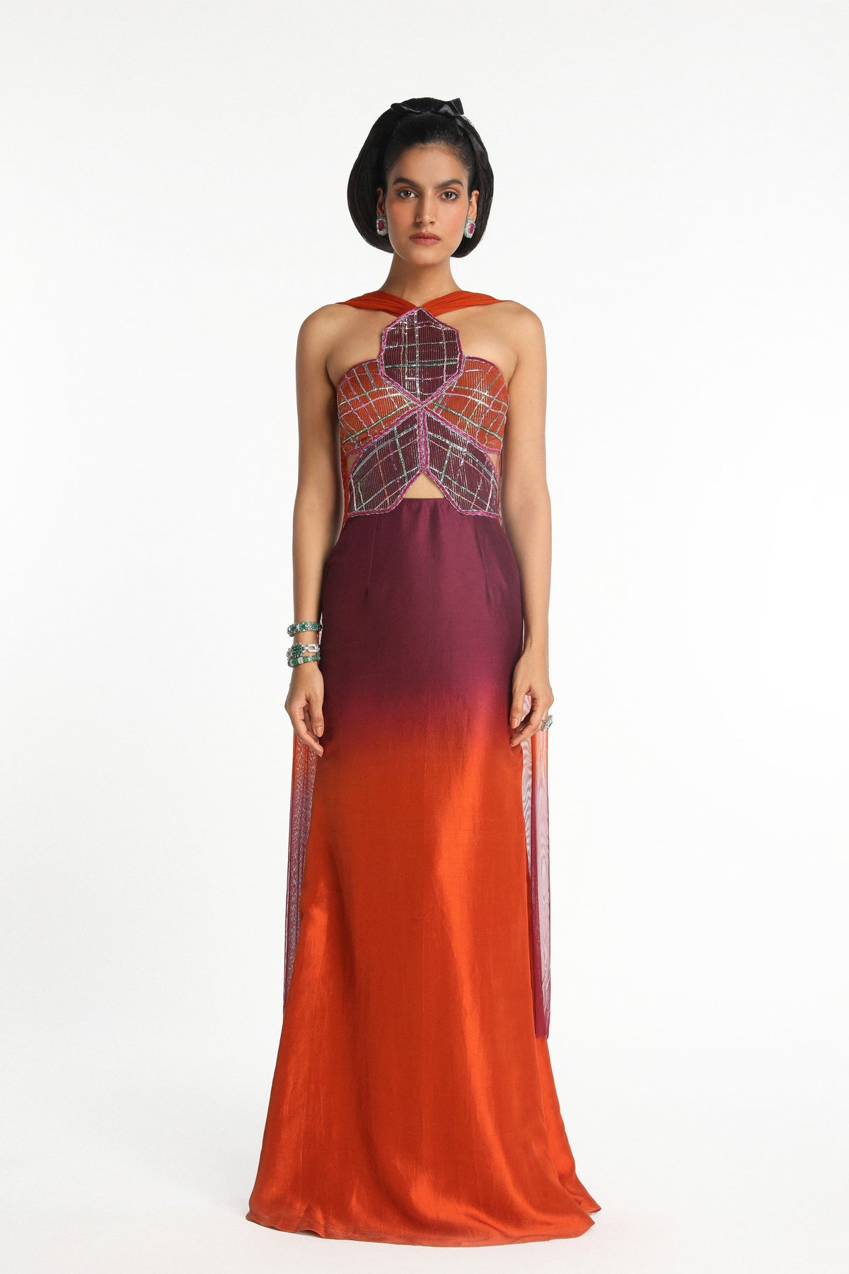 Geranium Maxi Dress