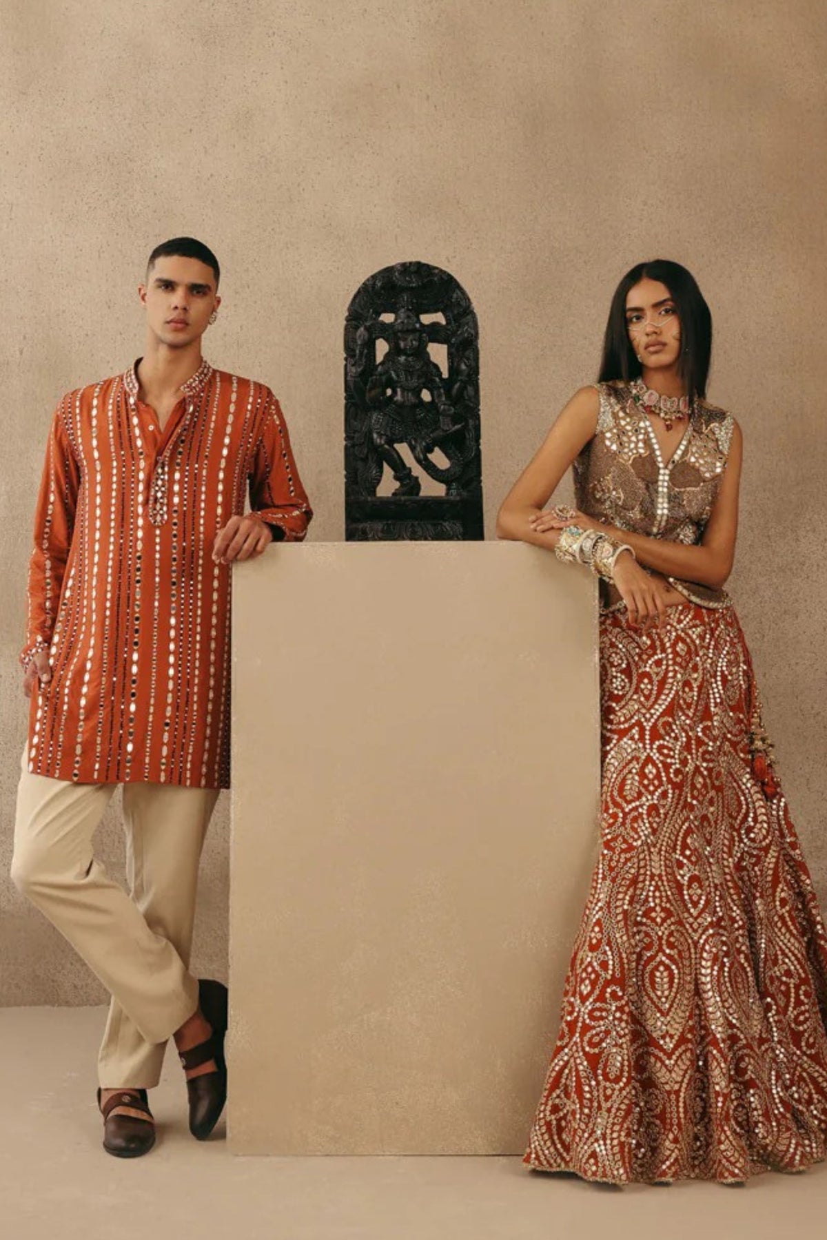 Mirrorwork Kurta Set