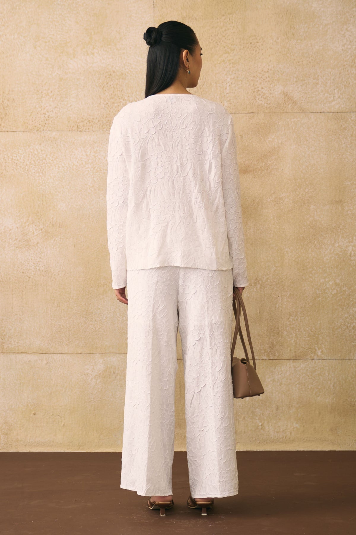 White Elnia Co-ord Set