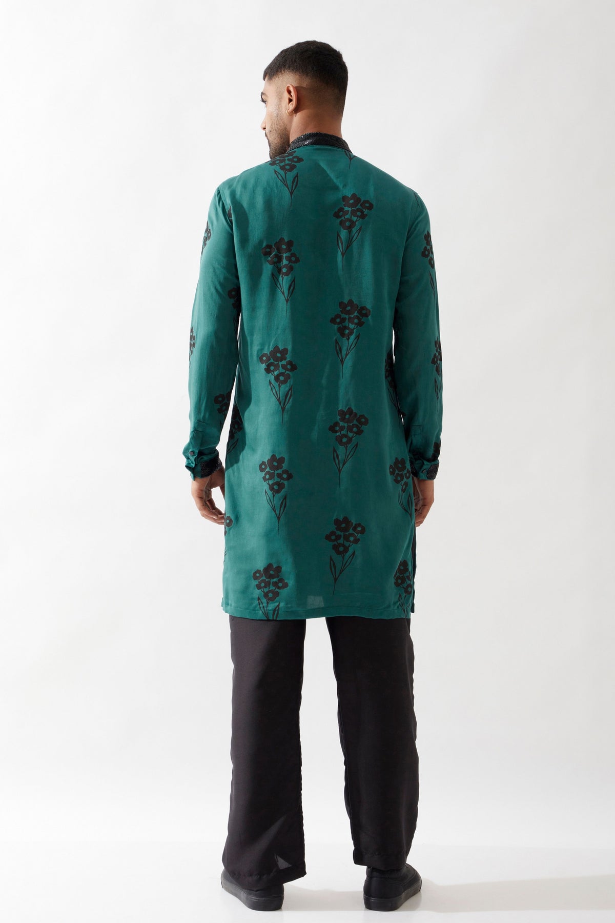Zane Farm Emerald Kurta Set