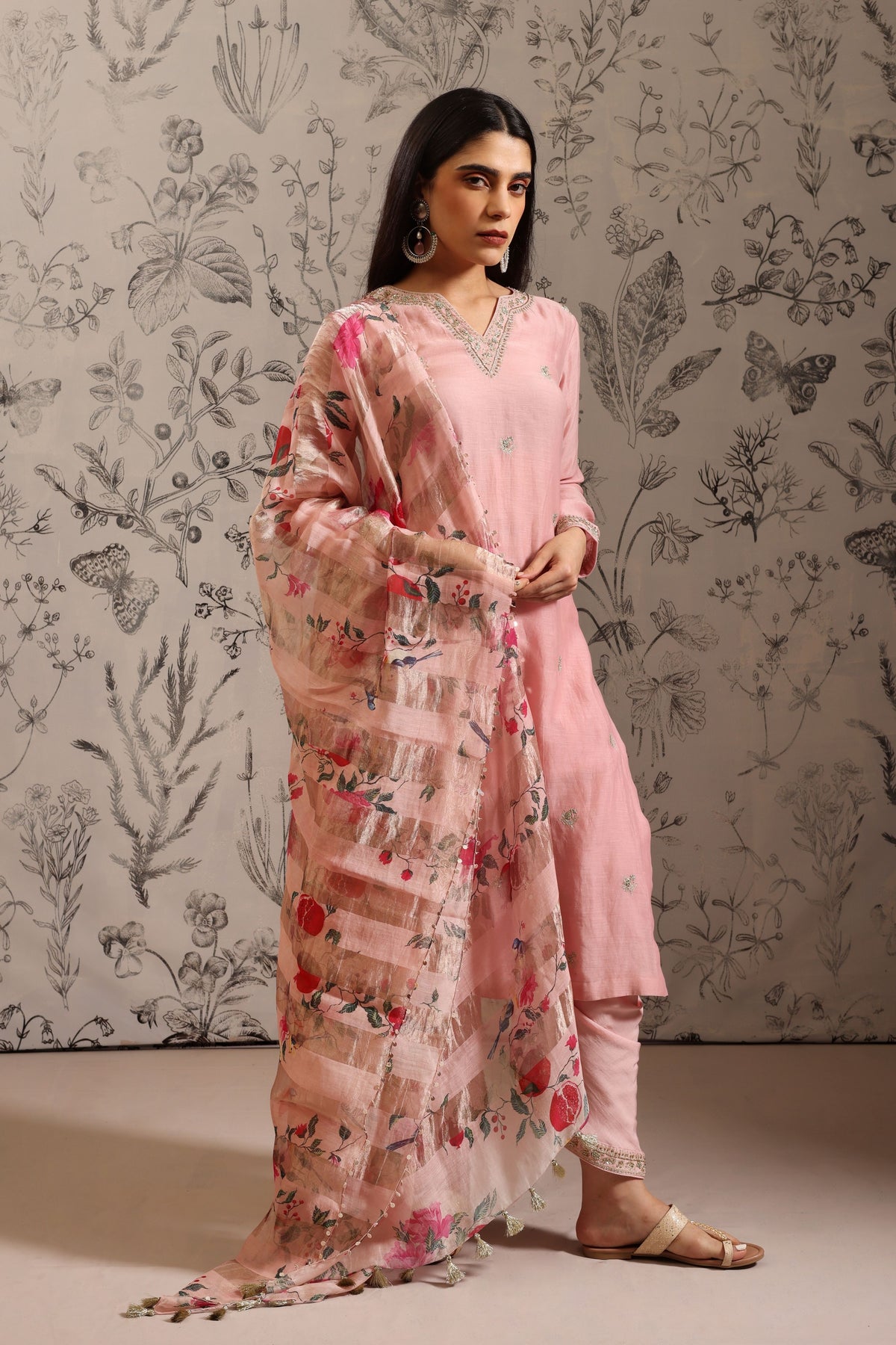 Anaar Pink Kurta Set