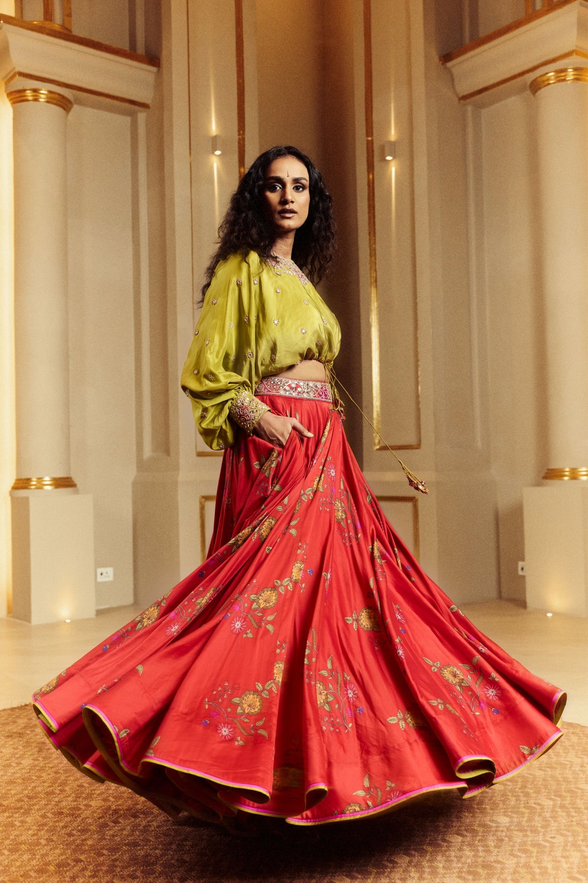 The Kumari Lehenga Set