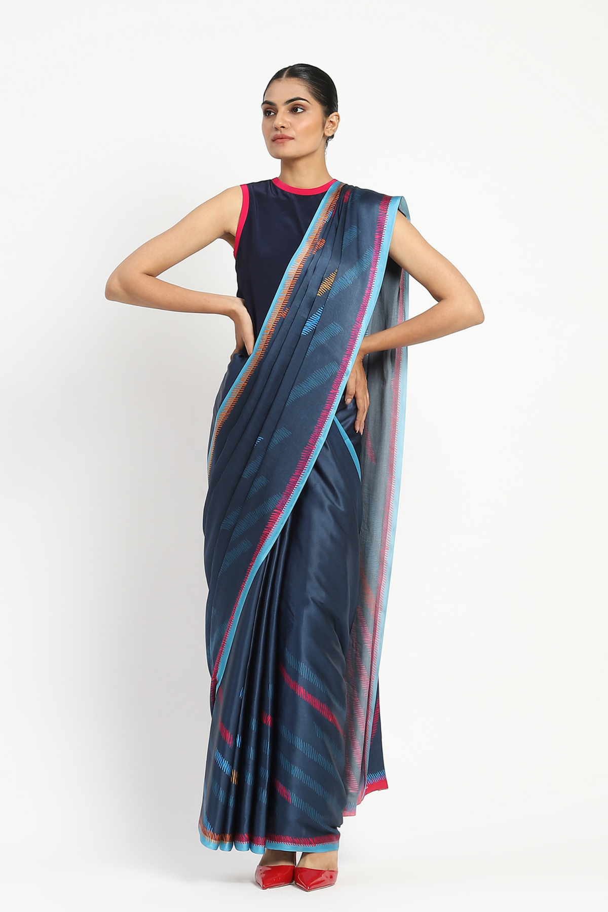 Wordsmith Printed Saree