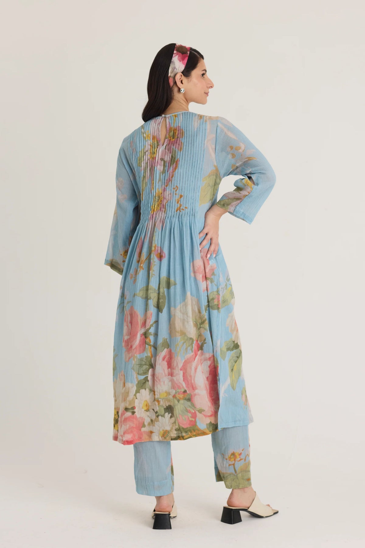 Taffy Pintucks Tunic Set