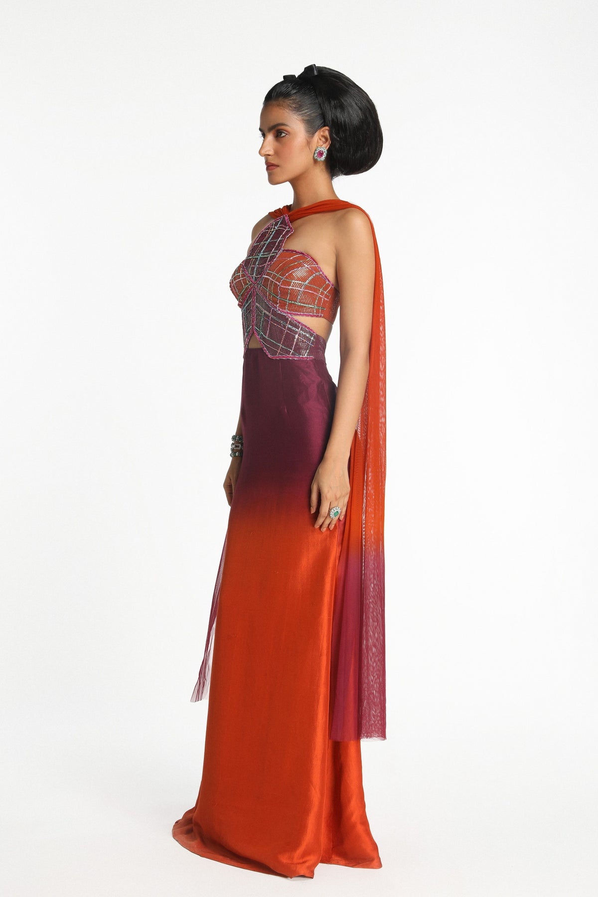 Geranium Maxi Dress