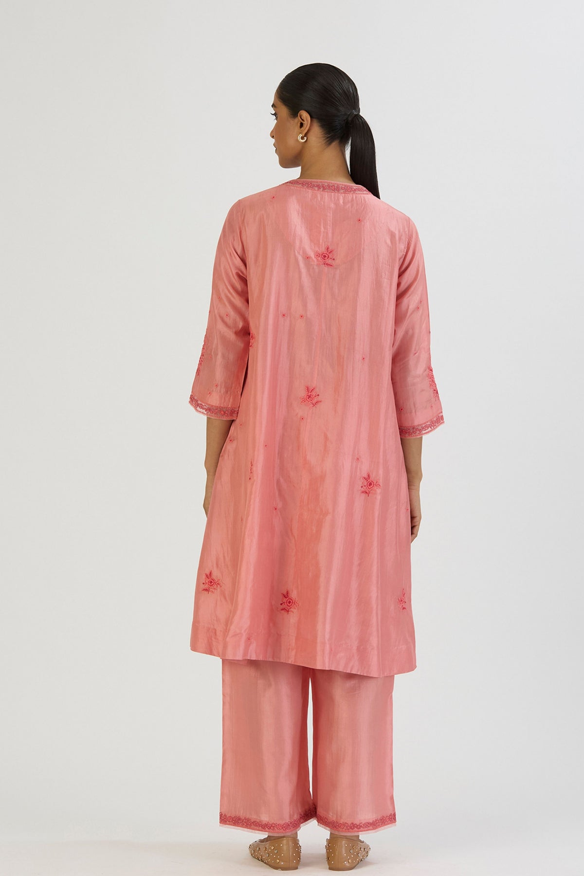 Pink Ojaswi Kurta and Pant