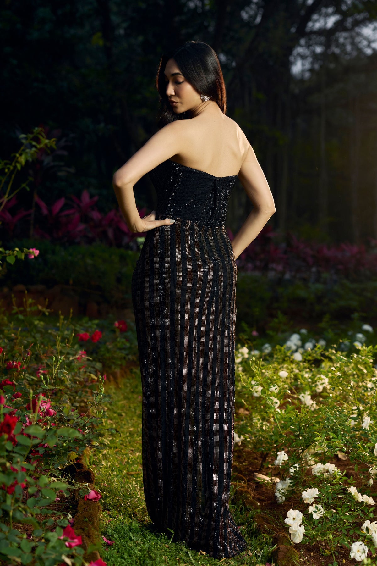 Shyamal Sona Crystal Gown