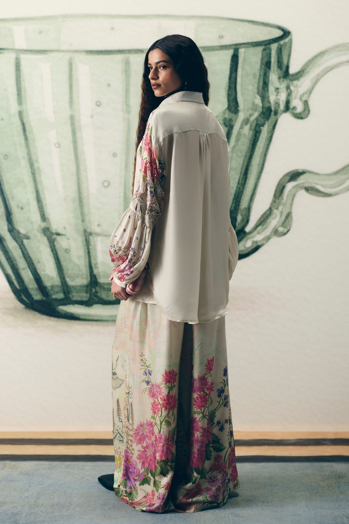 Aika Satin Co-ord Set