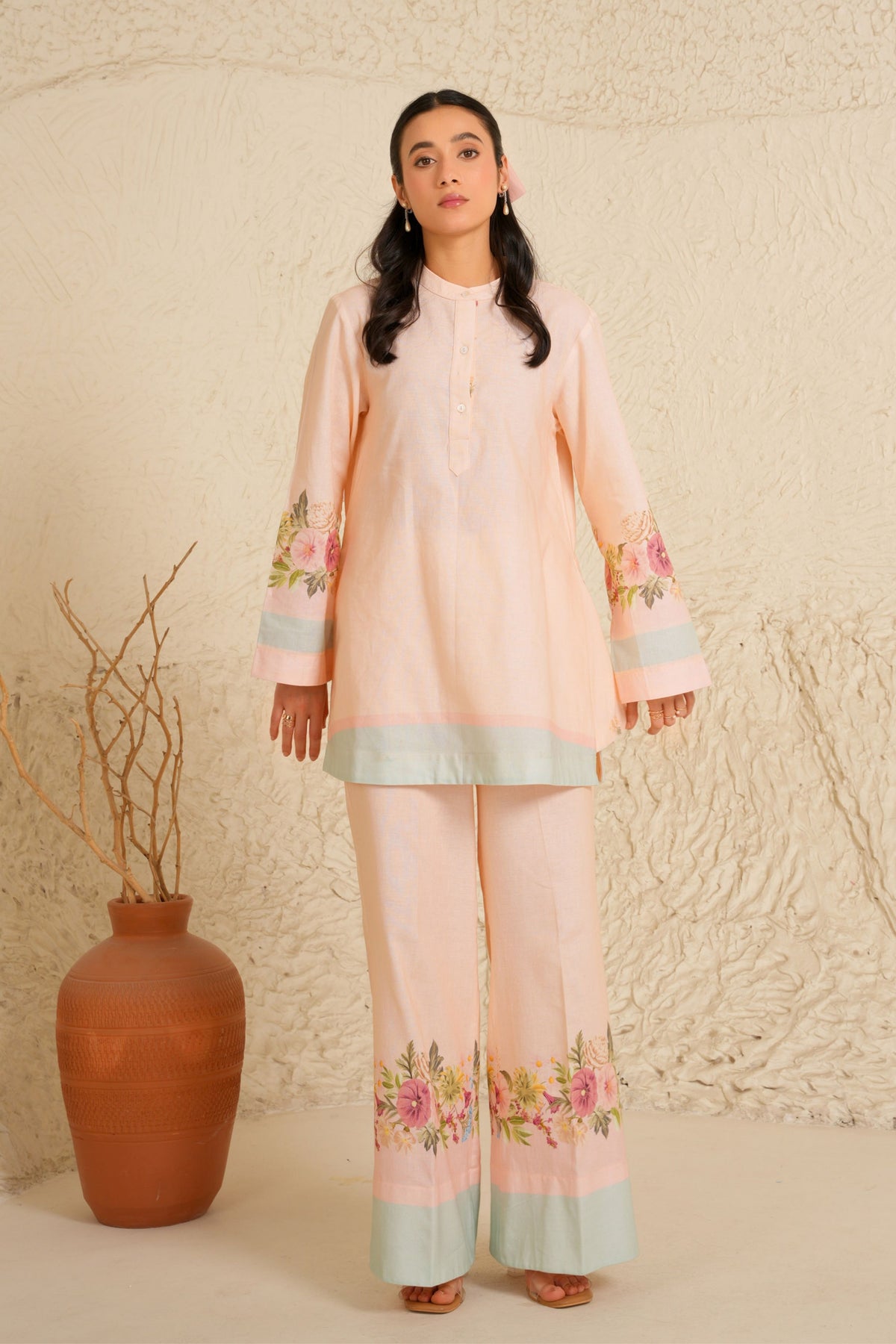 Nude Peach Co-ord Set
