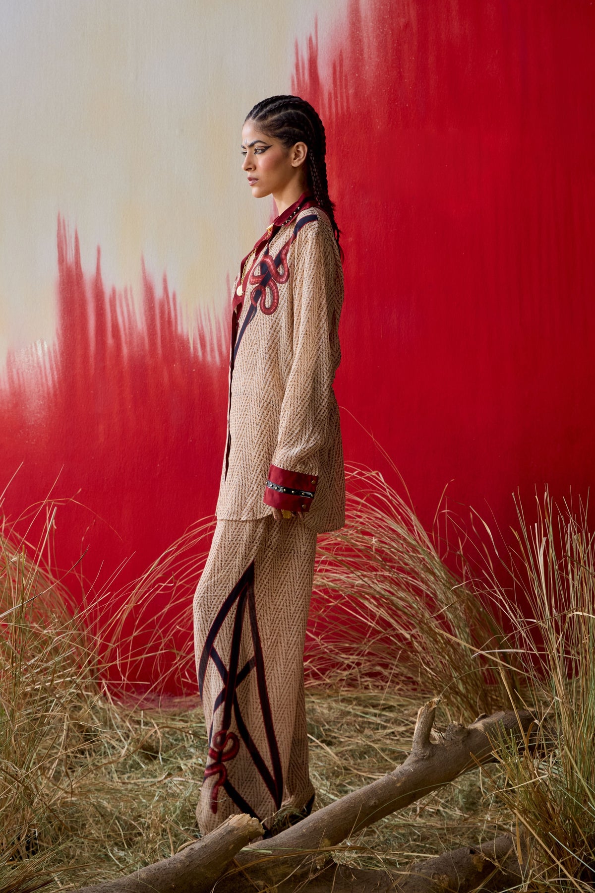 Diana Collared Long Shirt