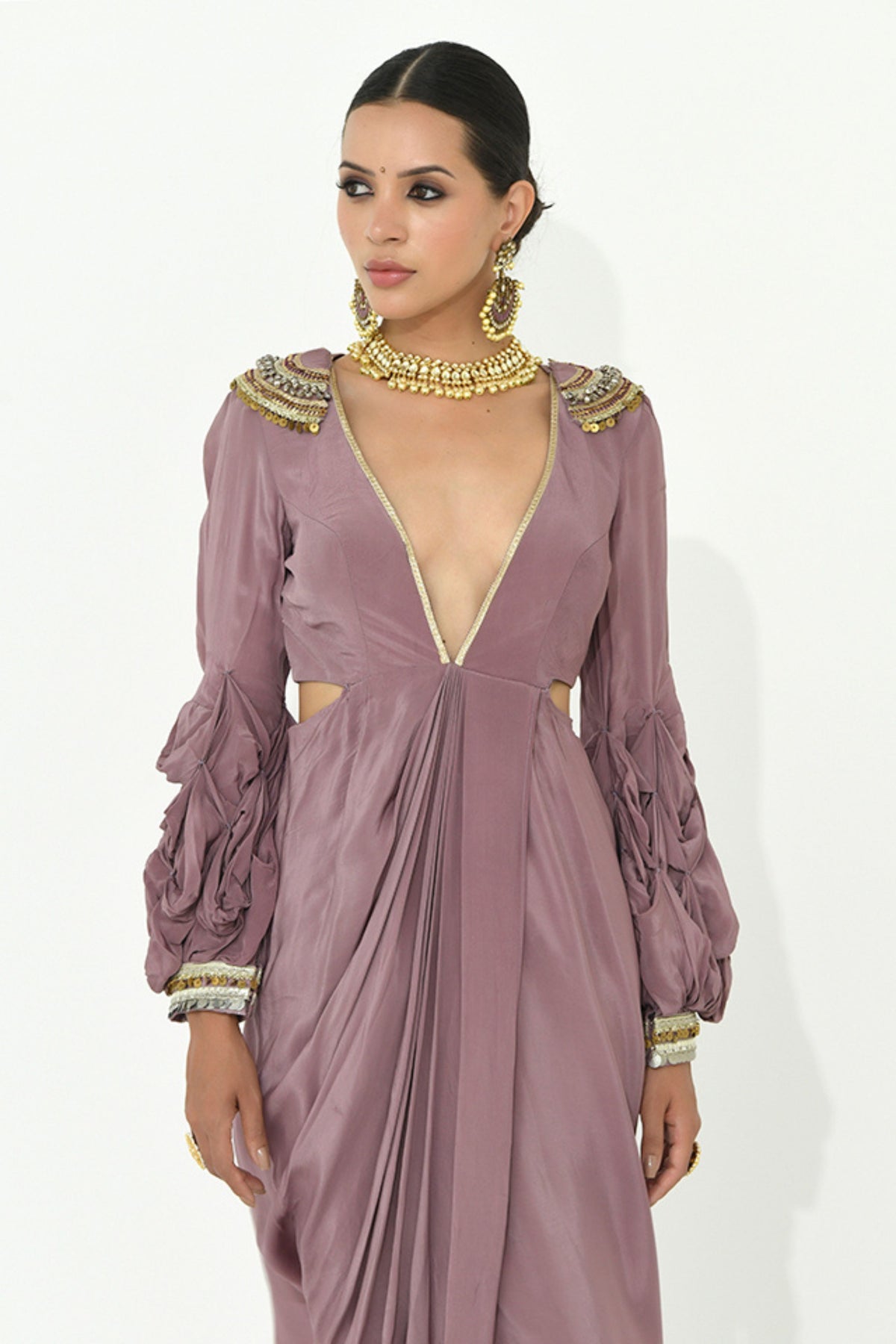 Daisy Drape Dress