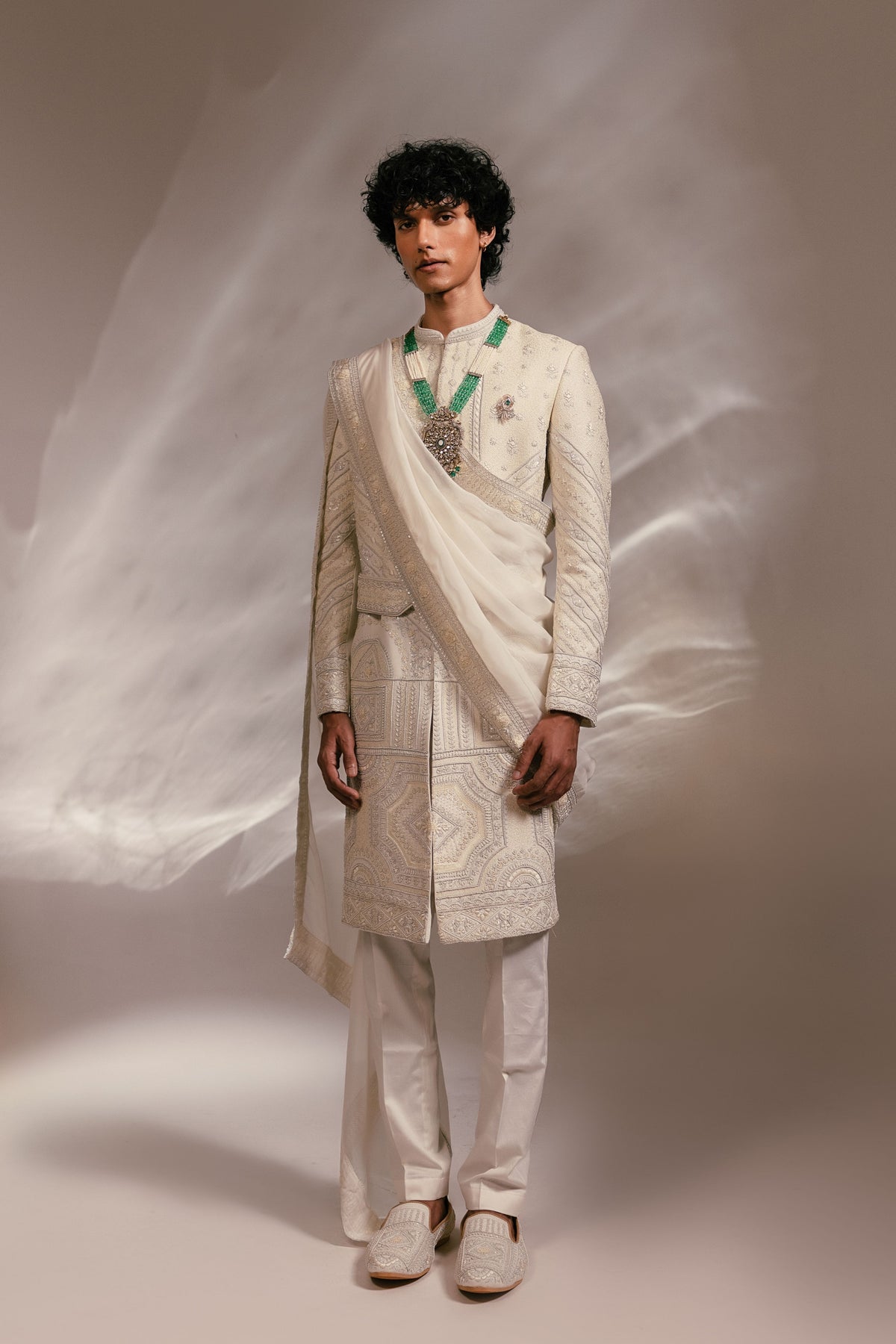 Pearl Citadel Sherwani Set